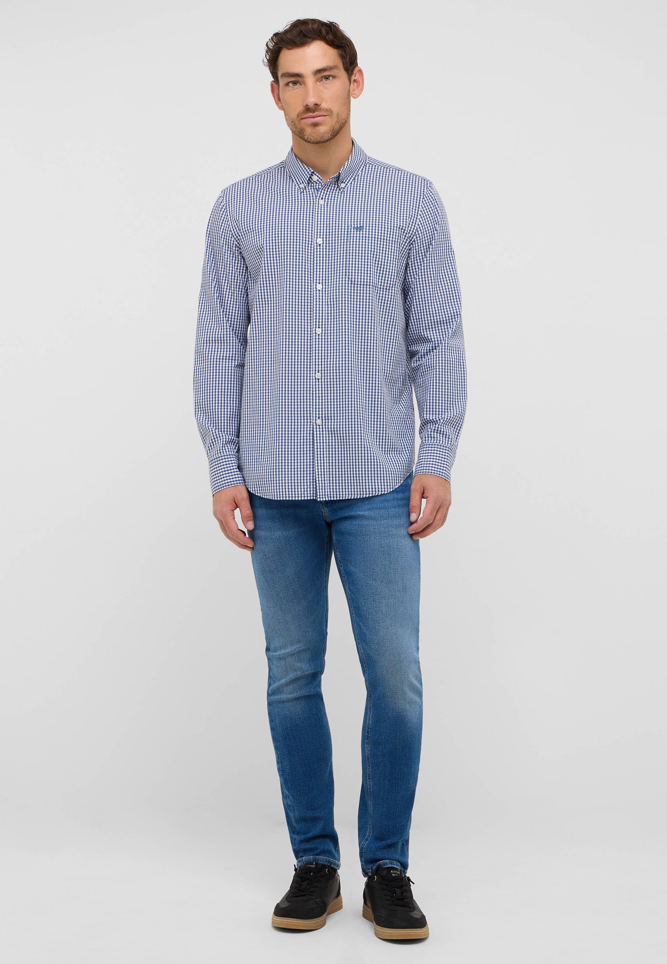 Hemd, Hosen, Langarm, Mann, Person