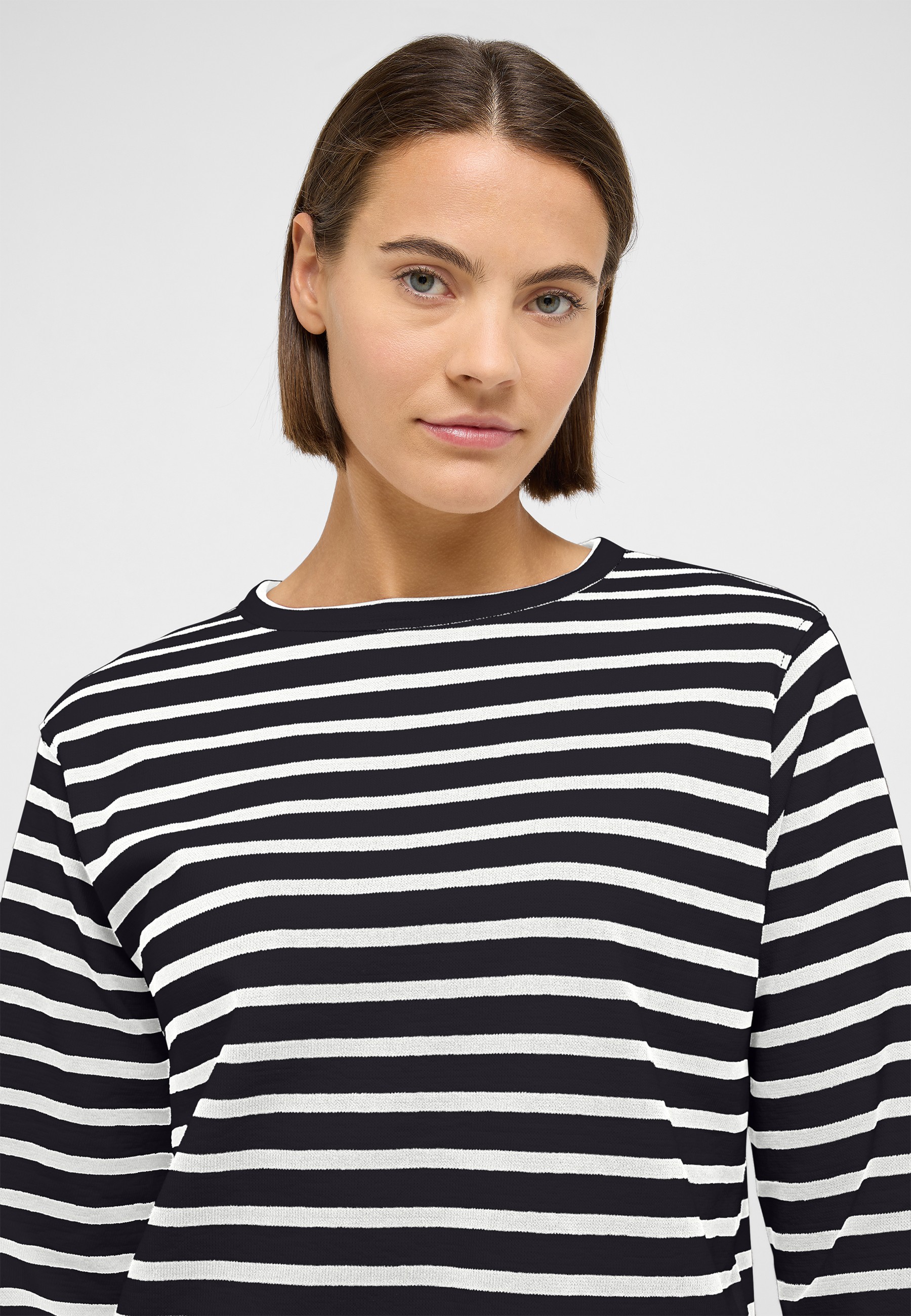 Langarm, Person, Portrait, T-shirt, Hals