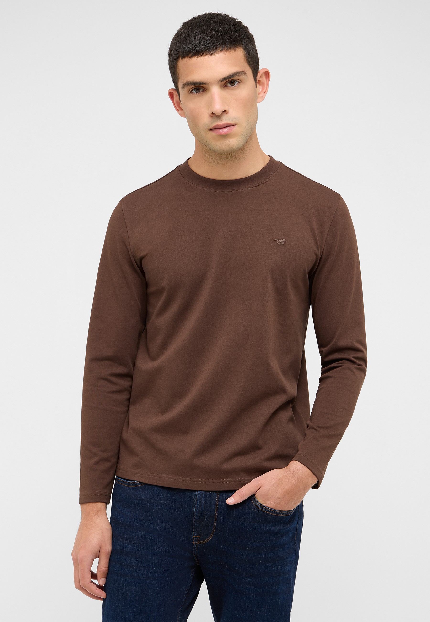 Langarmshirt Style Asheville Langarm, Ärmel, Pullover, Mann, Person