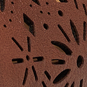 Sandstein, Aussparungsmuster, durchbrochen, Texturiert, Braun