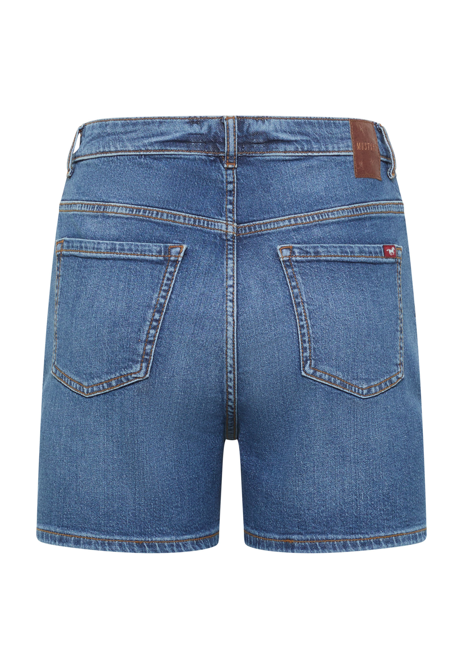 shorts, denim, jeans, back pockets, midwash