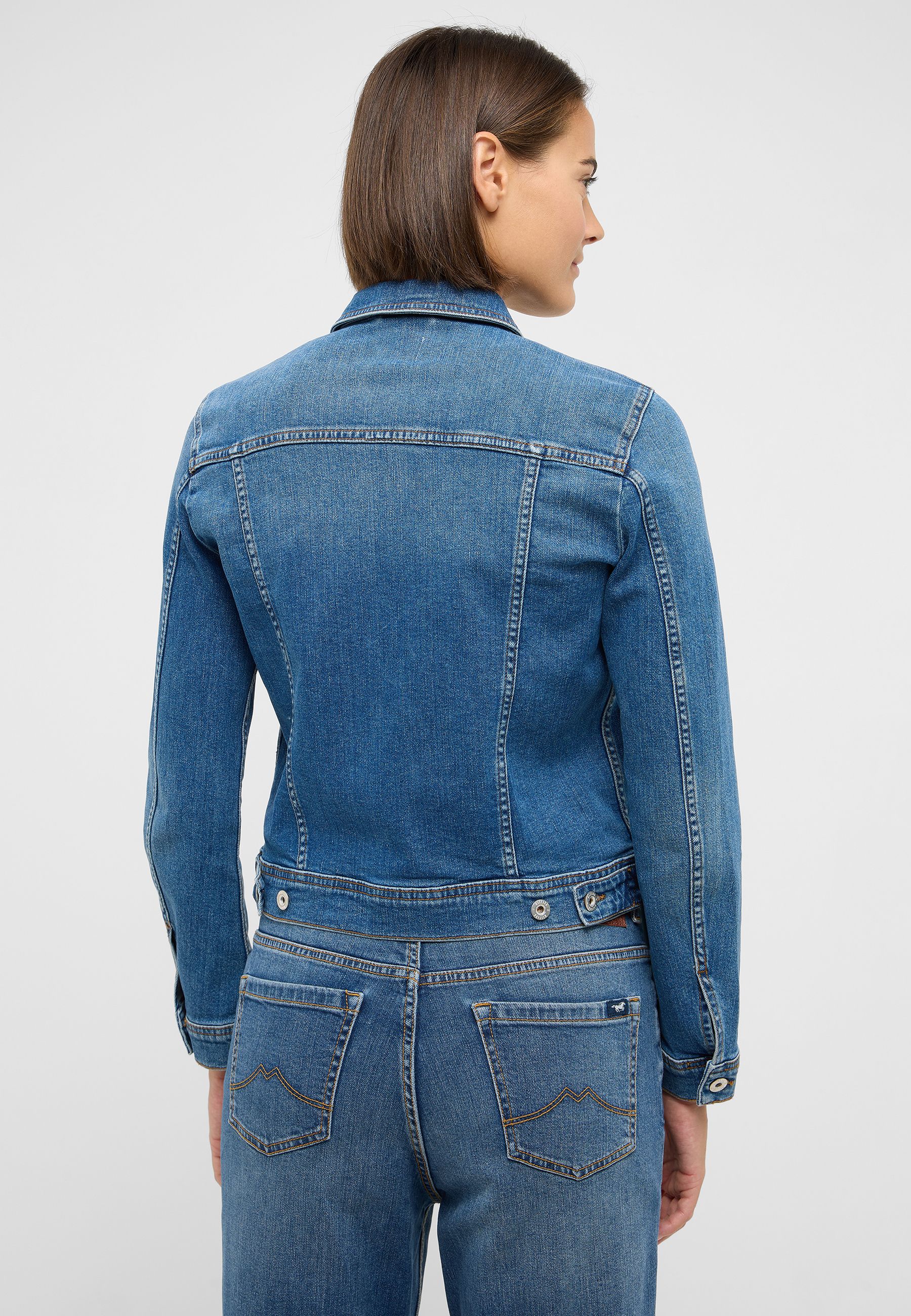 Hosen, Mantel, Jeans, Jacke, Person