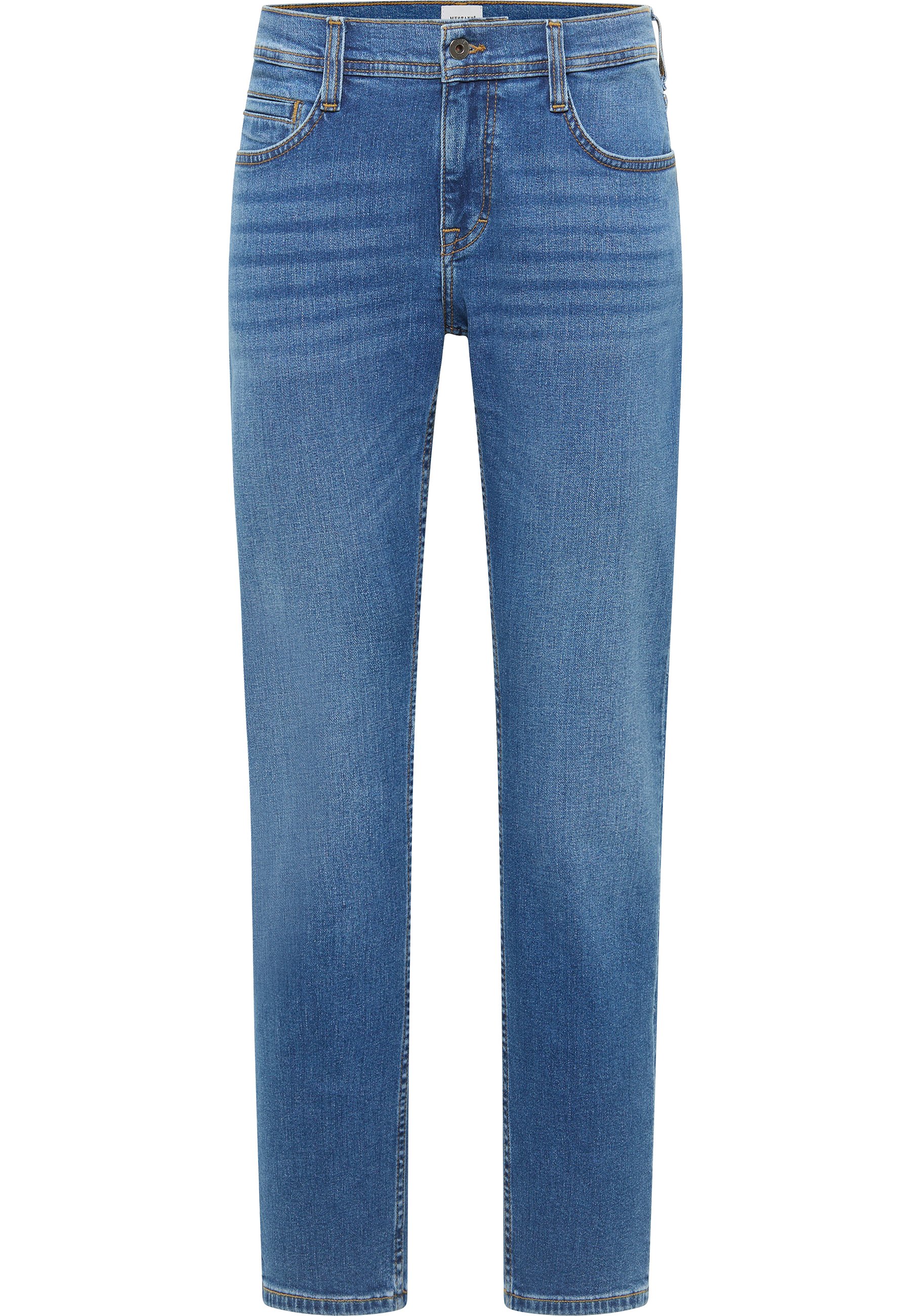 Mustang Herren Jeans Style Oregon Boot, blau mittel