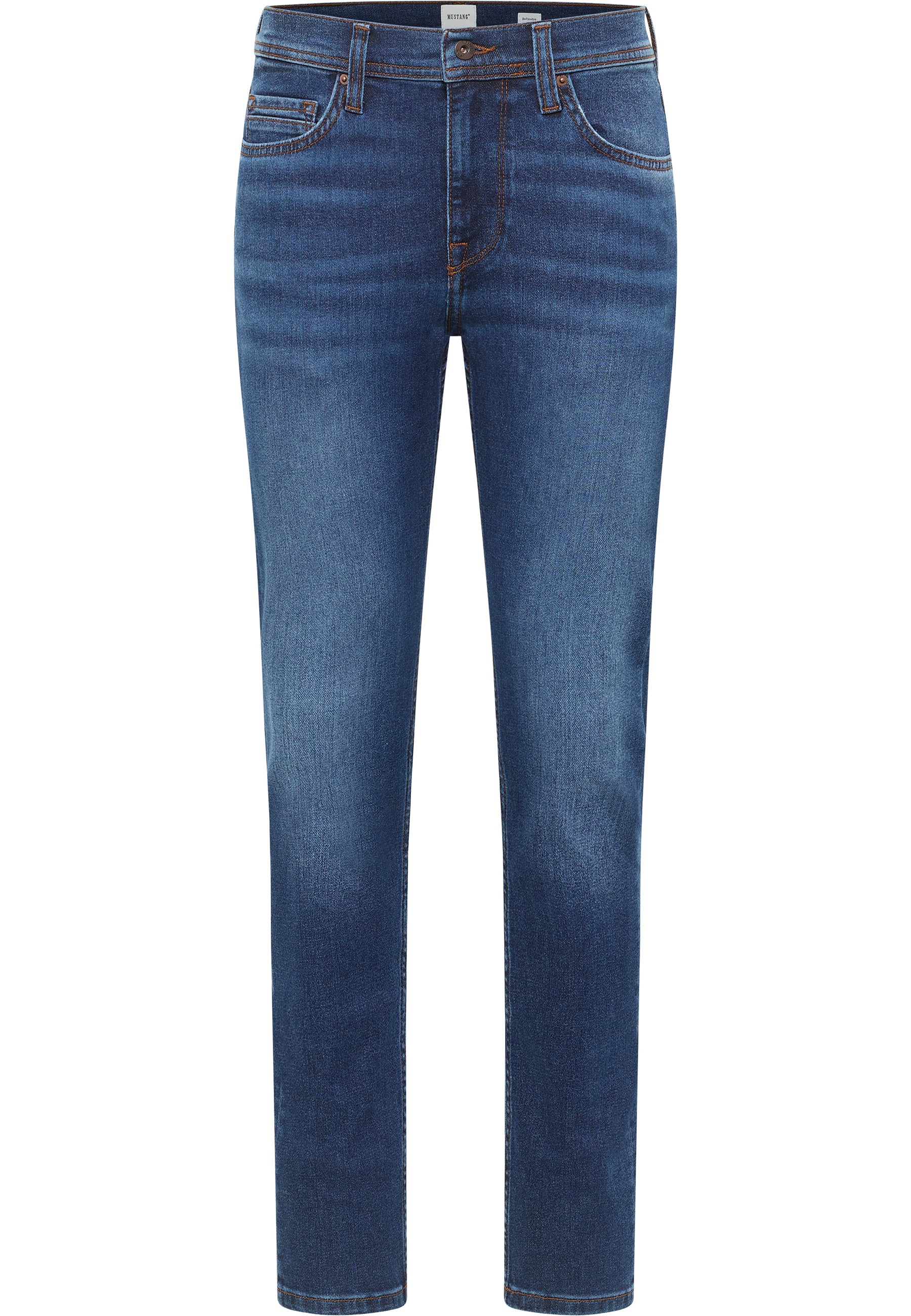 Mustang Herren Jeans Style Vegas Slim, blau dunkel