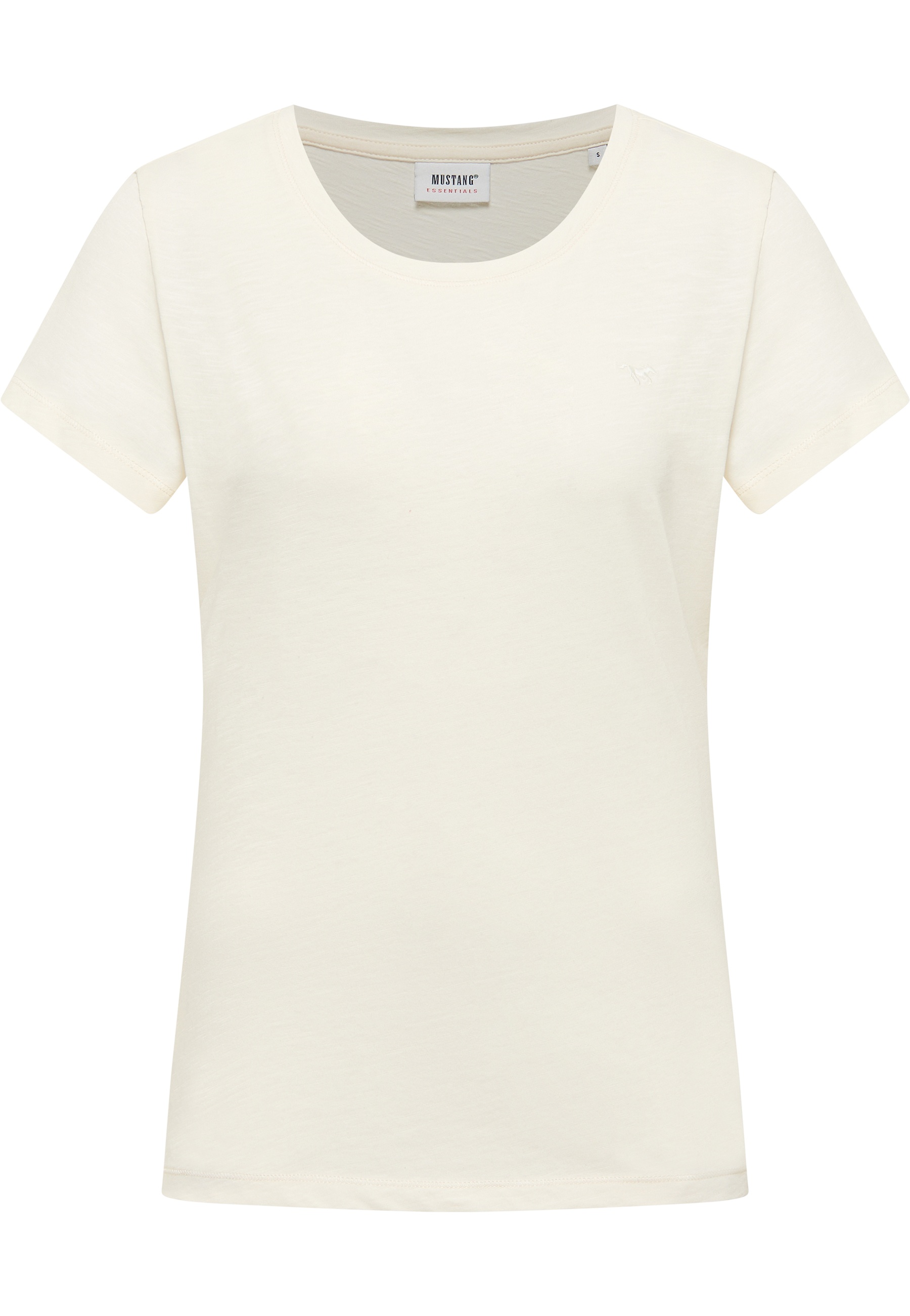 Mustang Damen T-Shirt Style Winona, offwhite