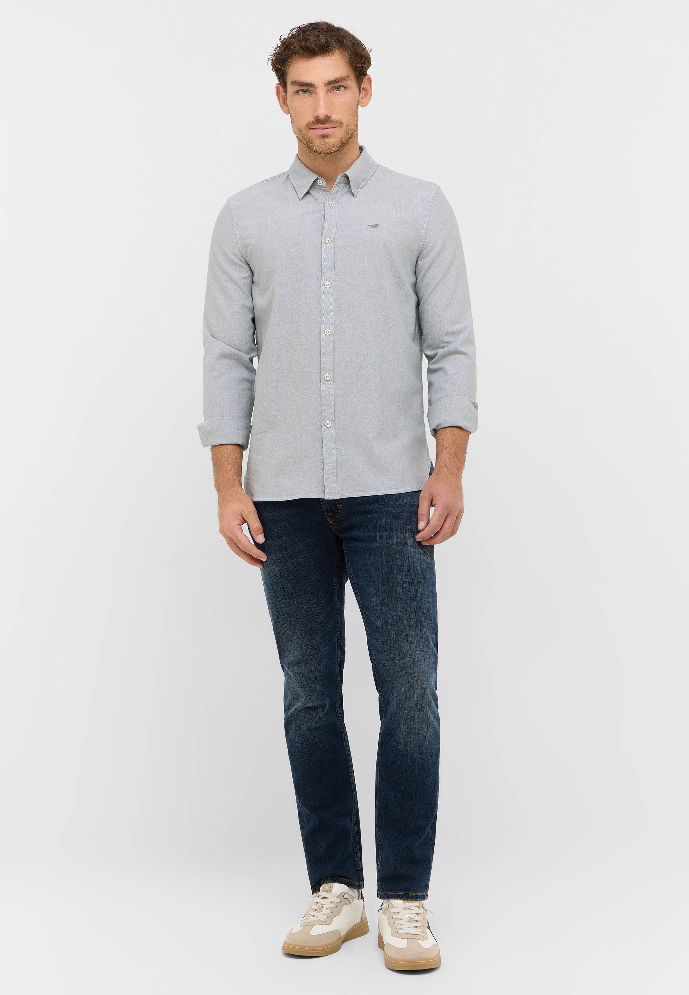 Hemd, Hosen, Langarm, Mann, Person