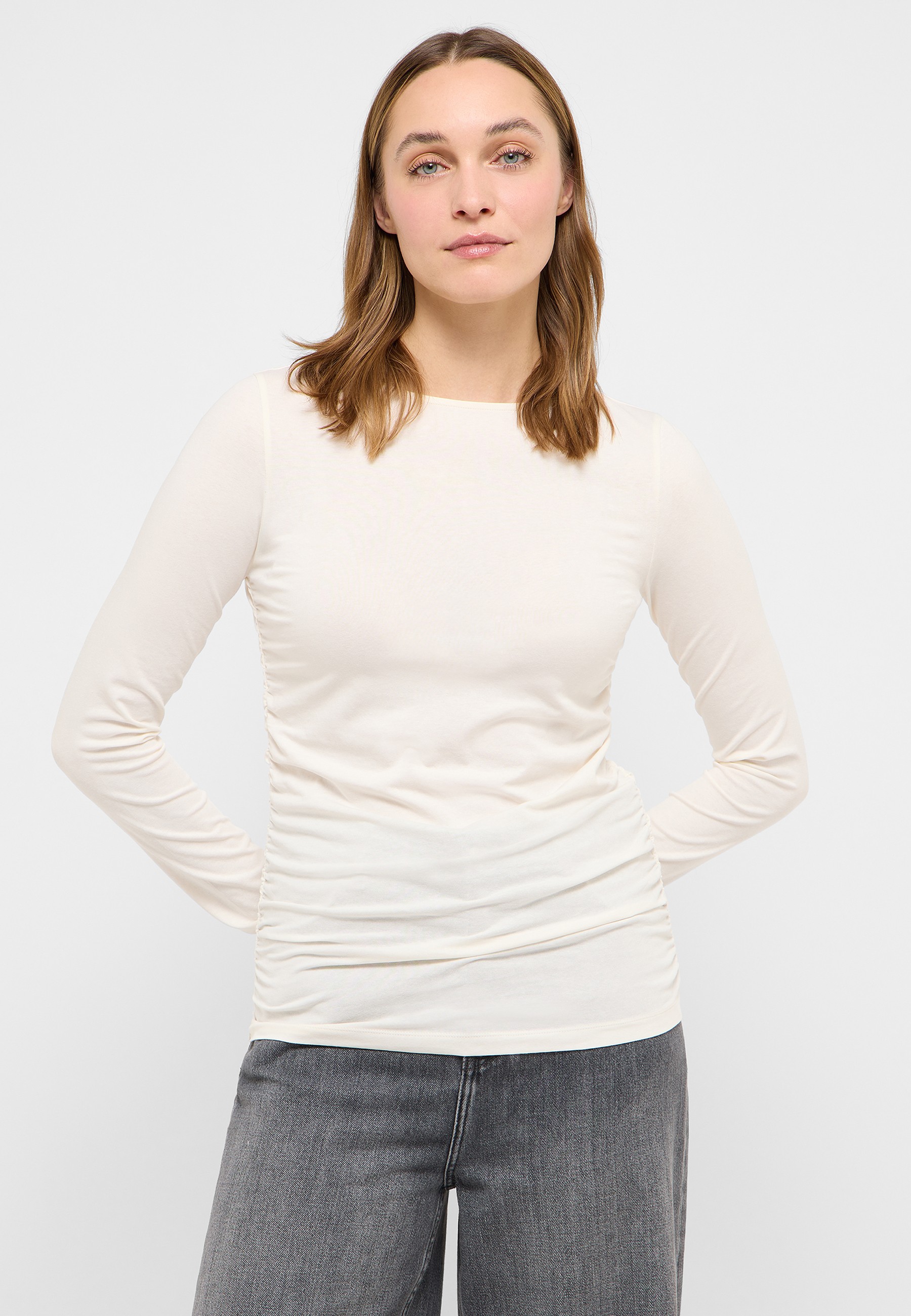 Langarm, Ärmel, Bluse, Person, Frau