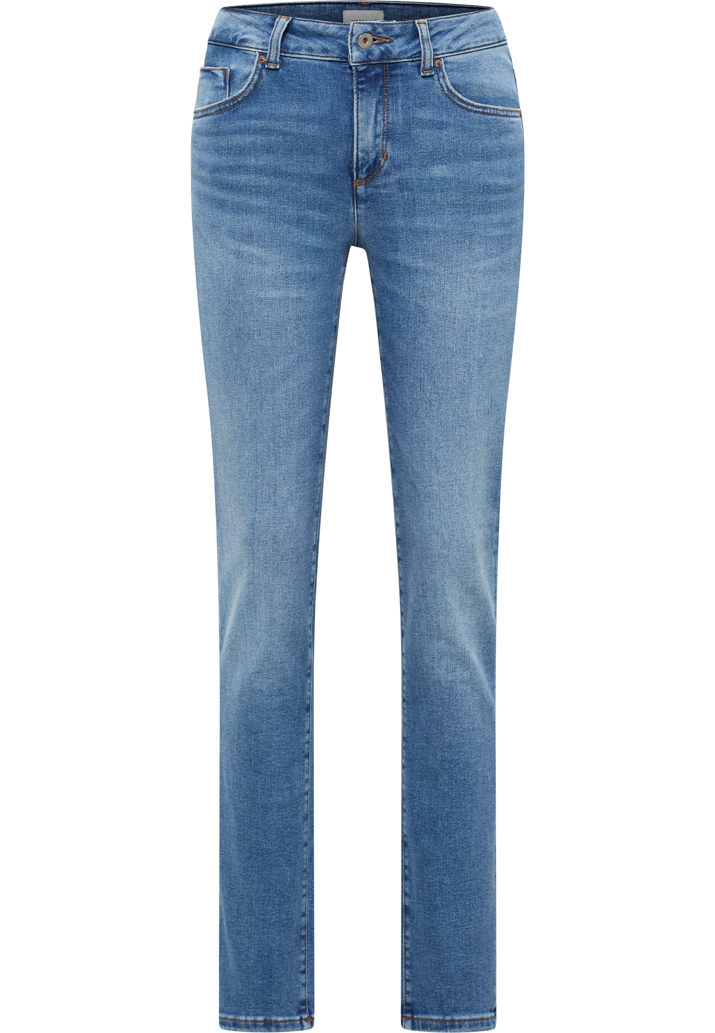Mustang Damen Jeans Style Shelby Slim, blau hell