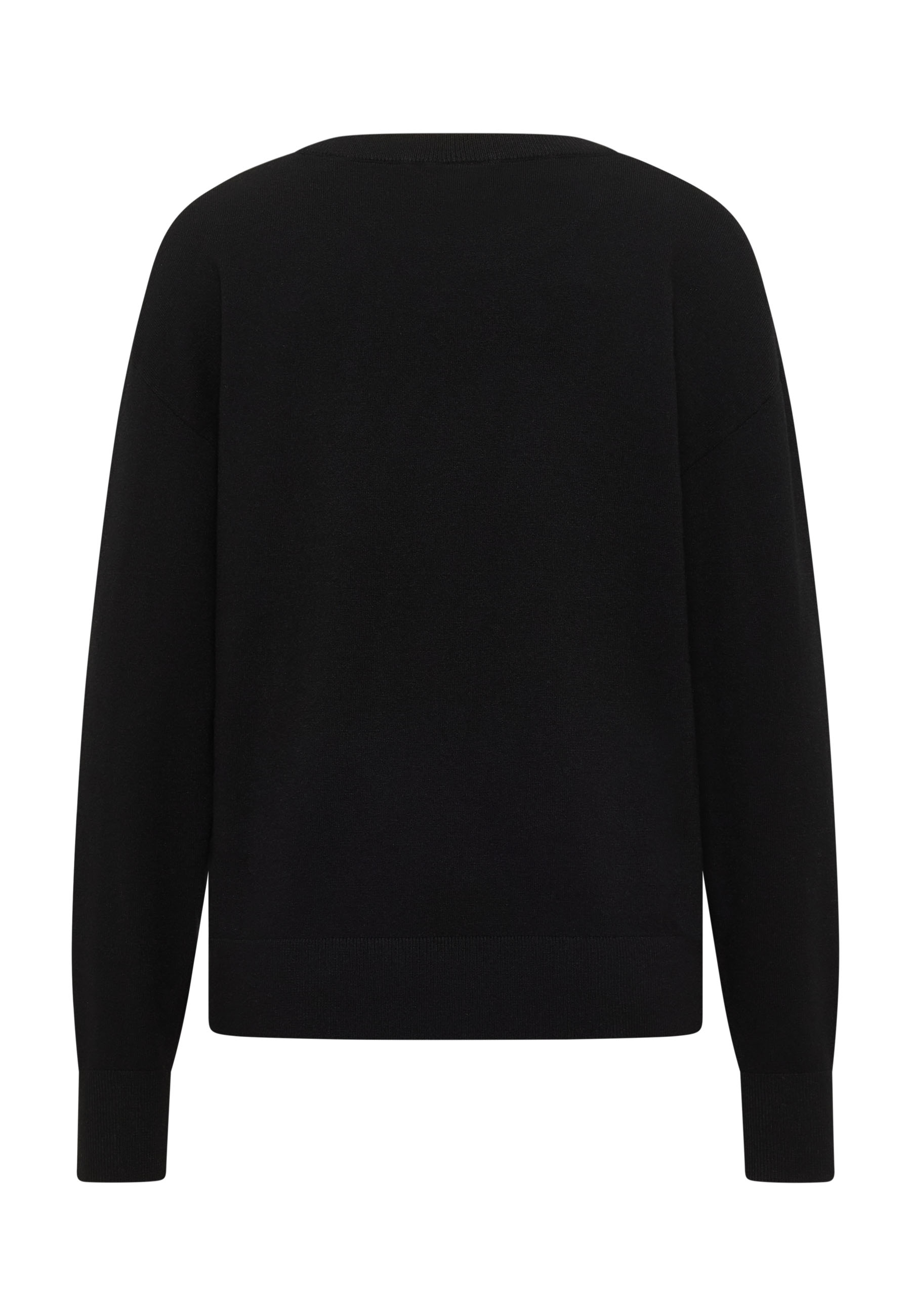 Pullover, Schwarz, Sweater, Long sleeves, Kleidung