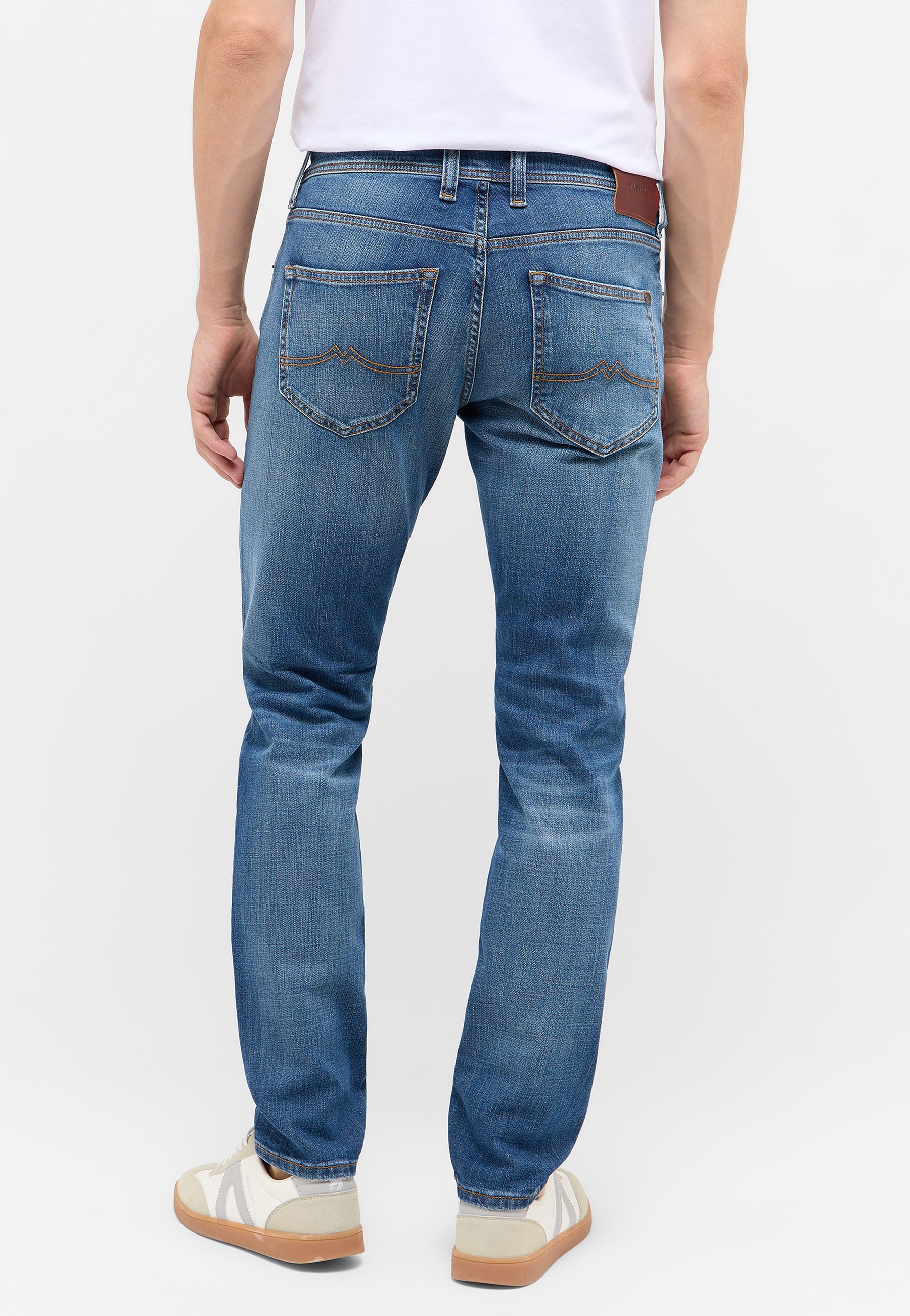 jeans, blue jeans, rückansicht, denim, taschennaht