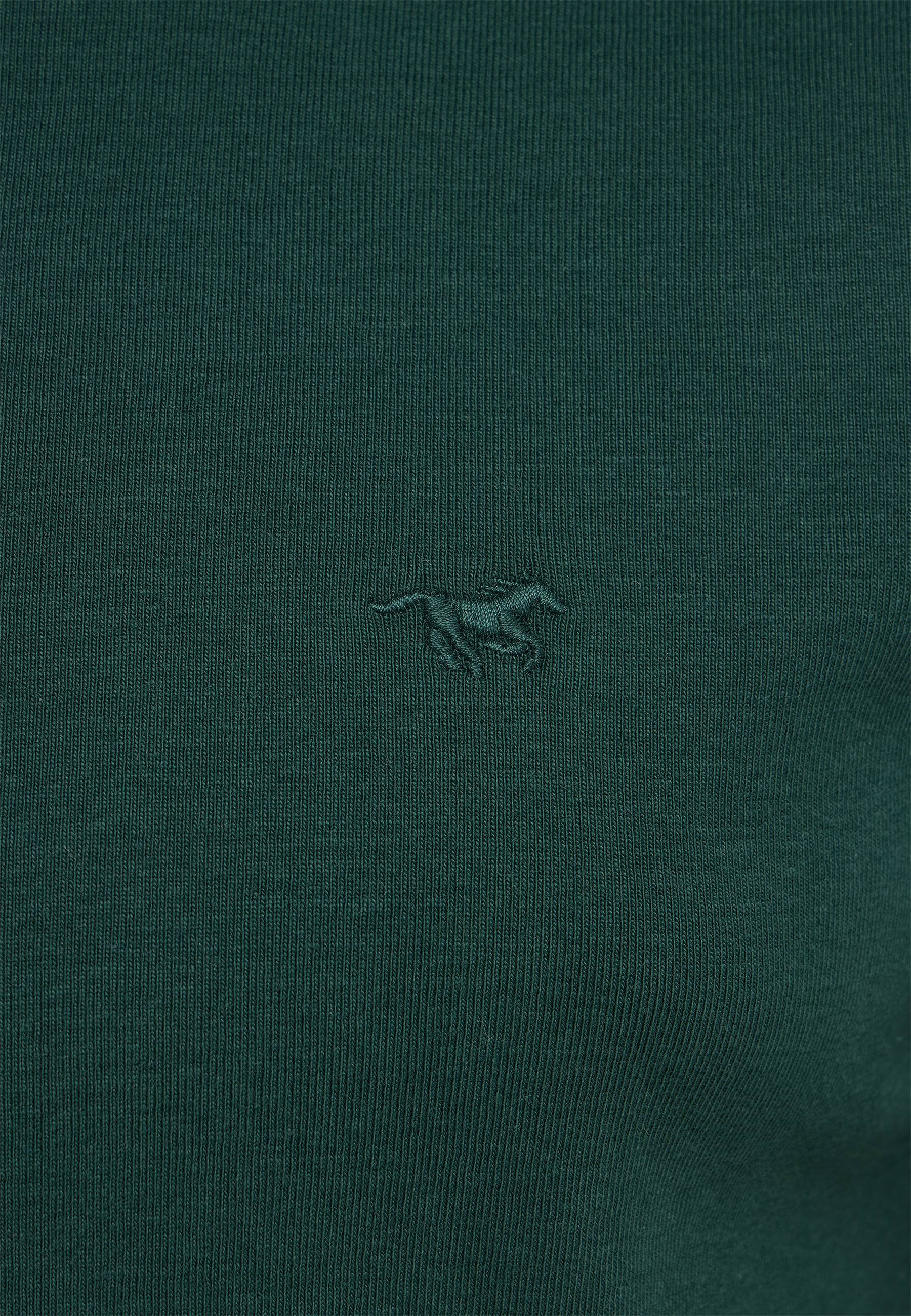 grün, T-Shirt, Stickerei, Pferd, einfarbig