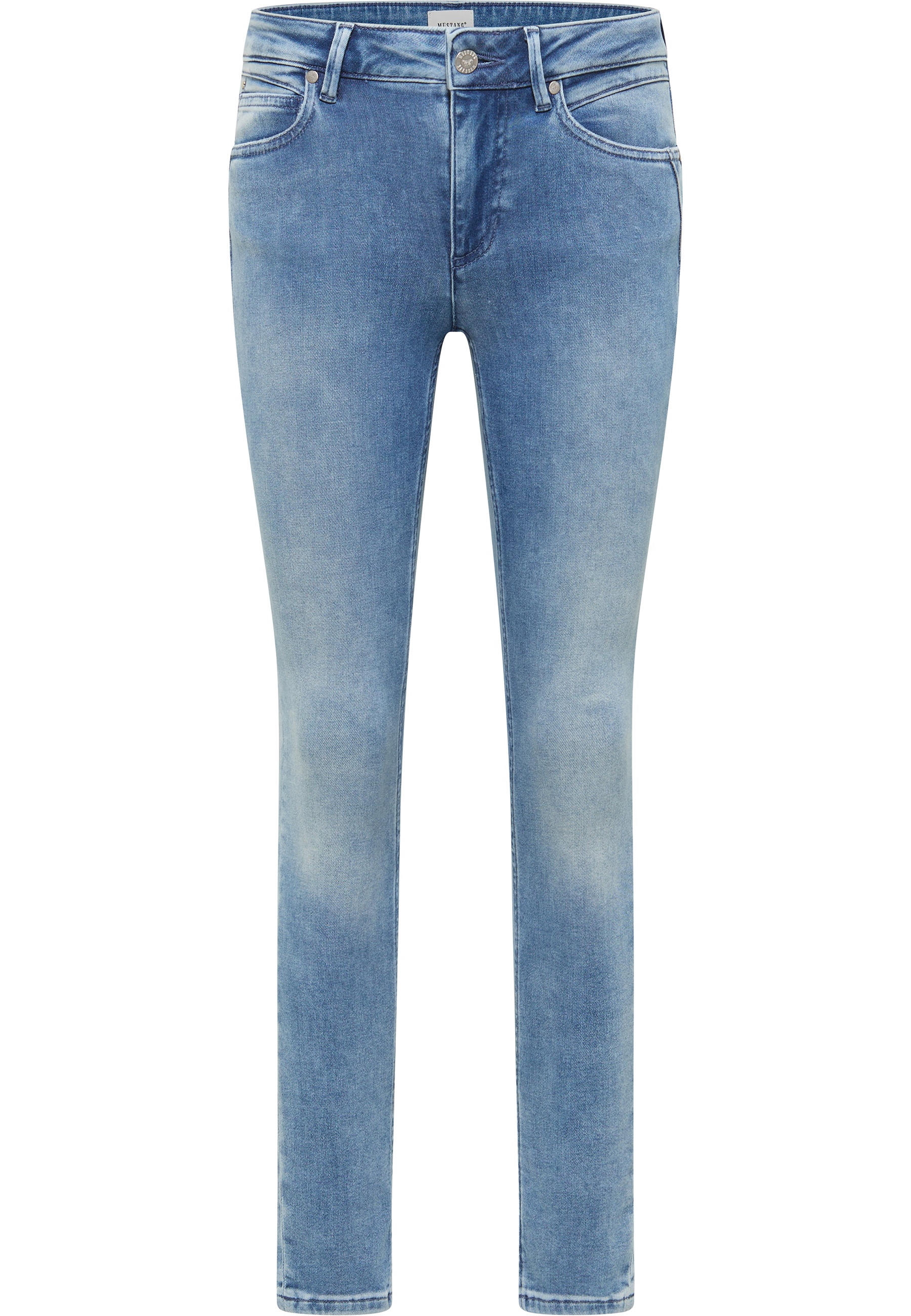 Mustang Damen Jeans Style Shelby Skinny, blau mittel