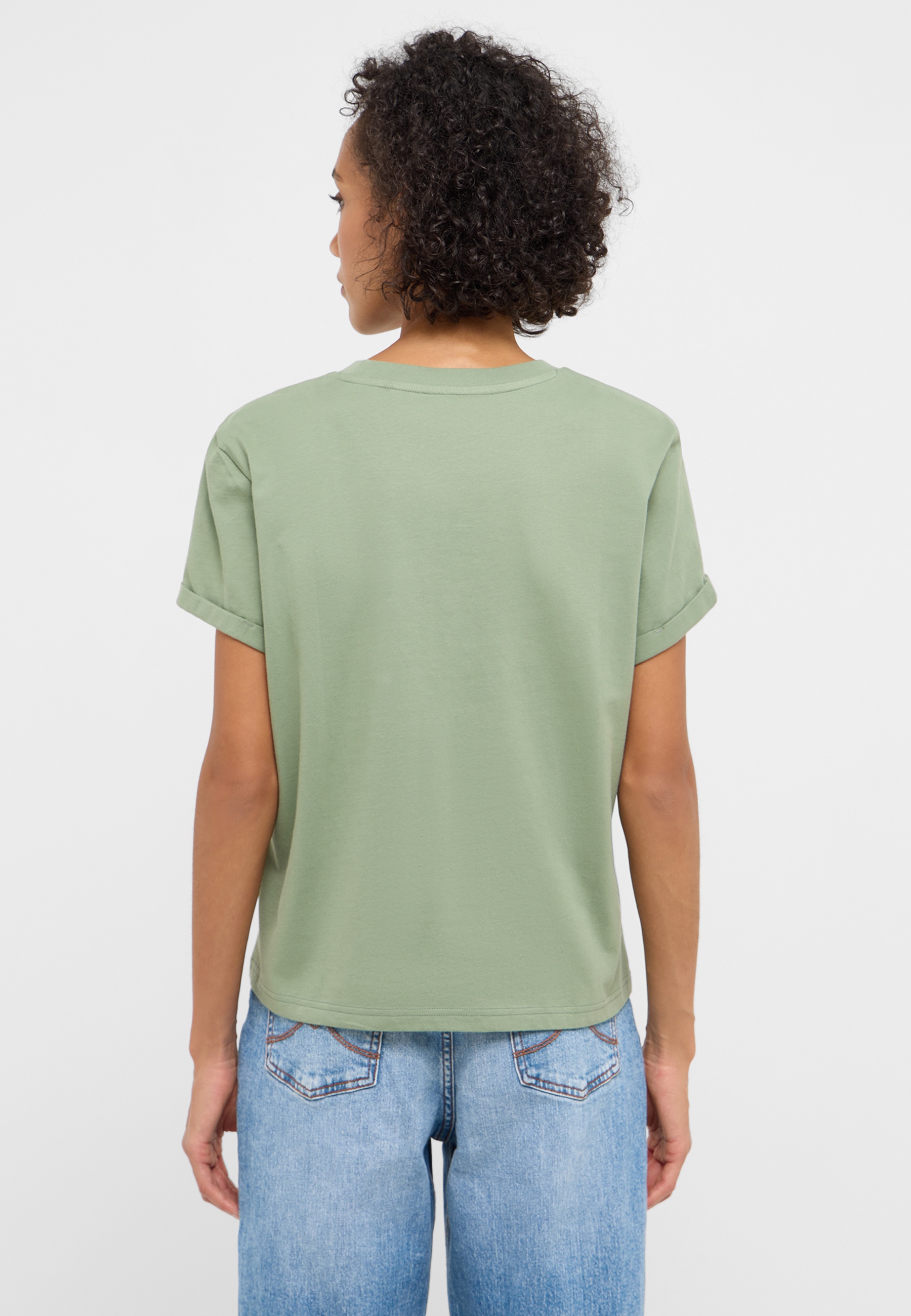 T-shirt, Jeans, Ärmel, Person, Kopf