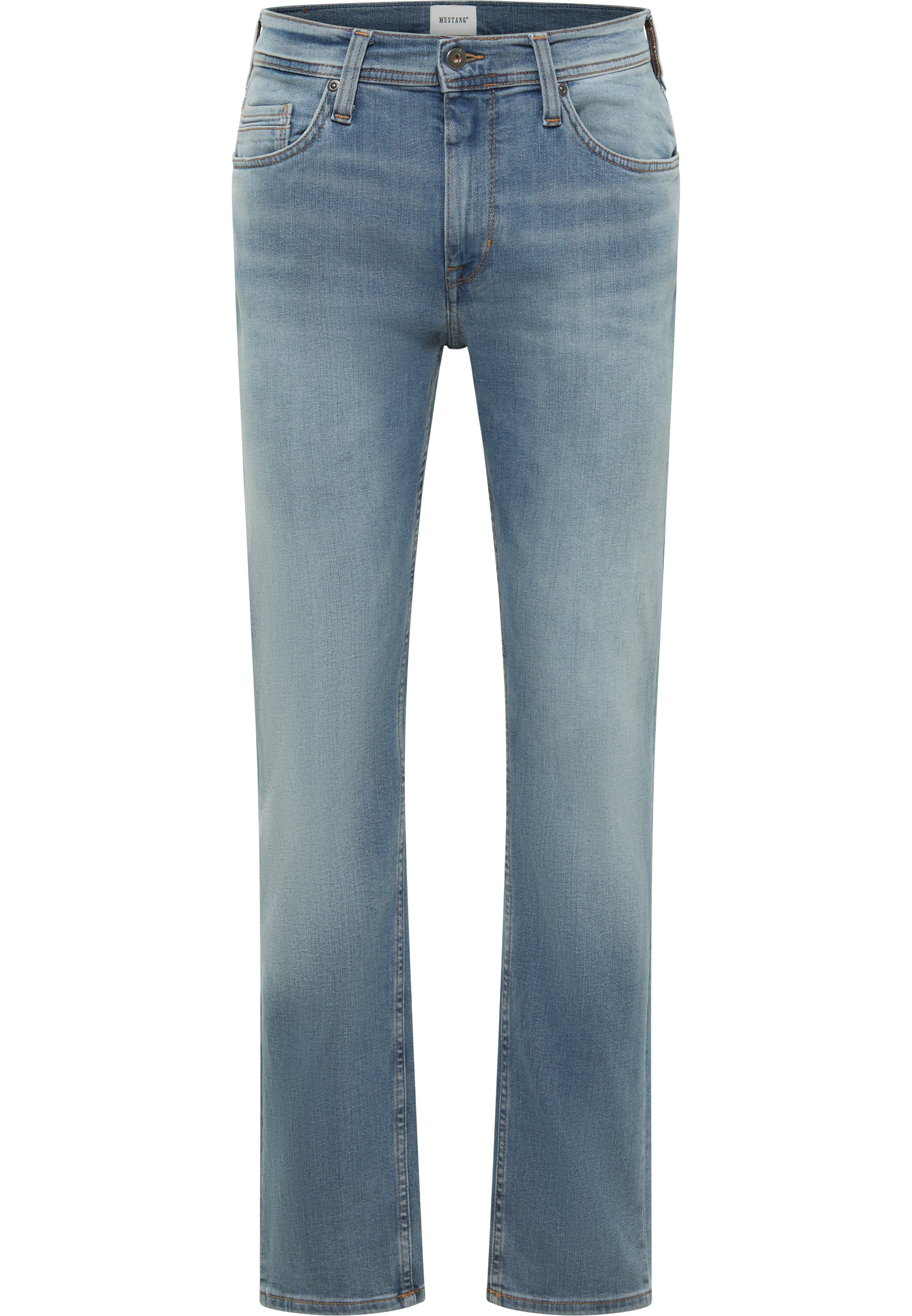 Mustang Herren Jeans Style Vegas Slim, blau mittel