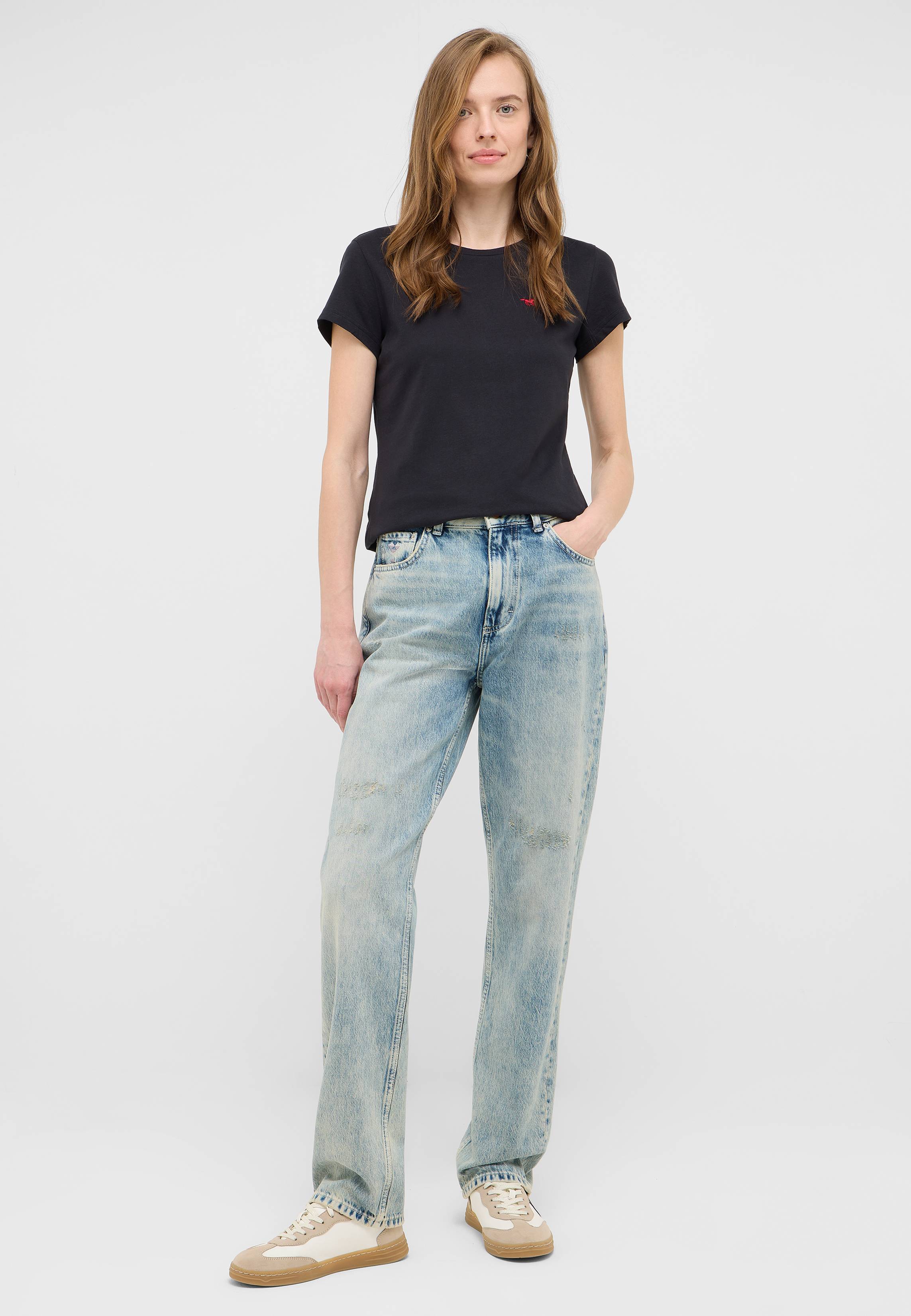 Hosen, Jeans, Mädchen, Person, Jugendlich