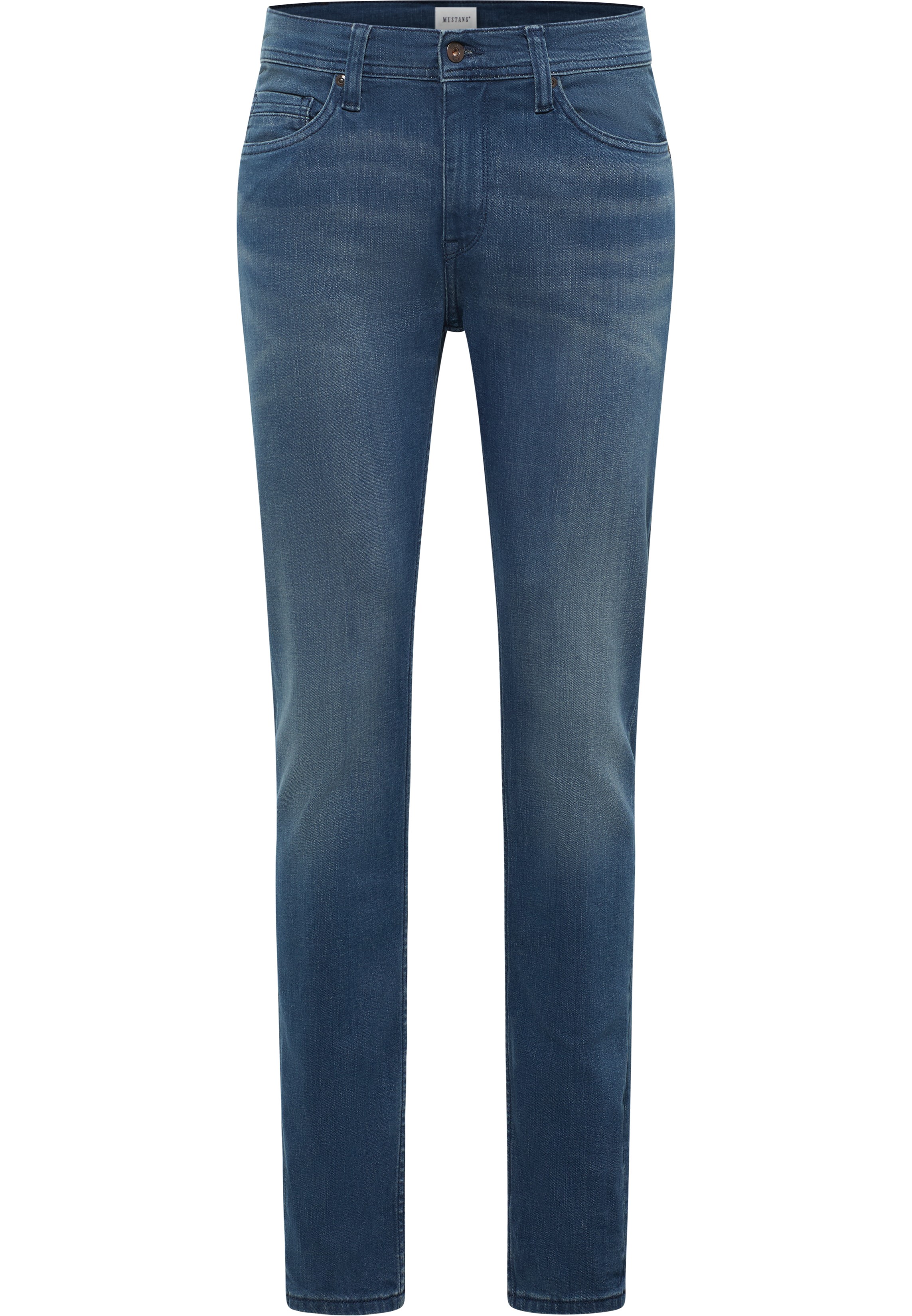 Mustang Herren Jeans Style Vegas Slim, blau mittel