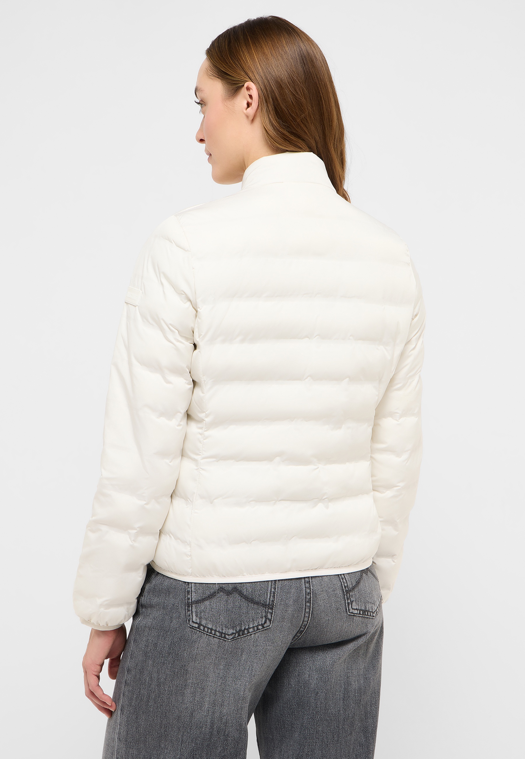 Mantel, Jacke, Langarm, Jeans, Person