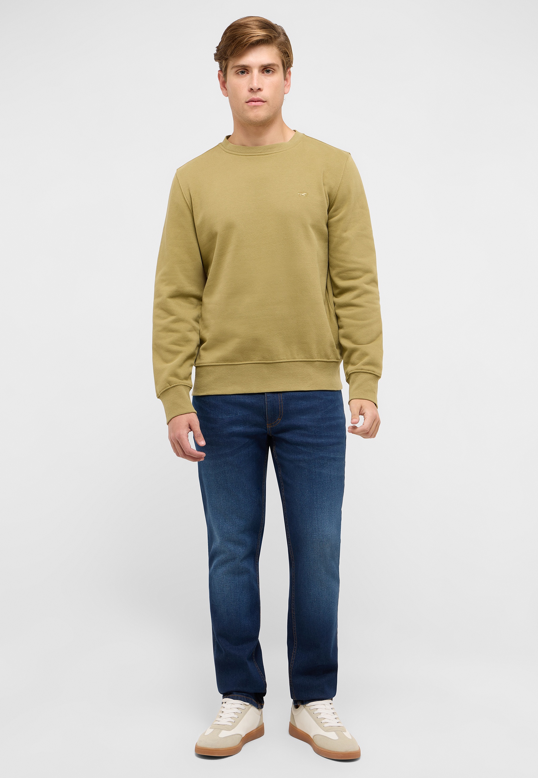 Langarm, Hosen, Person, Pullover, Jeanshose