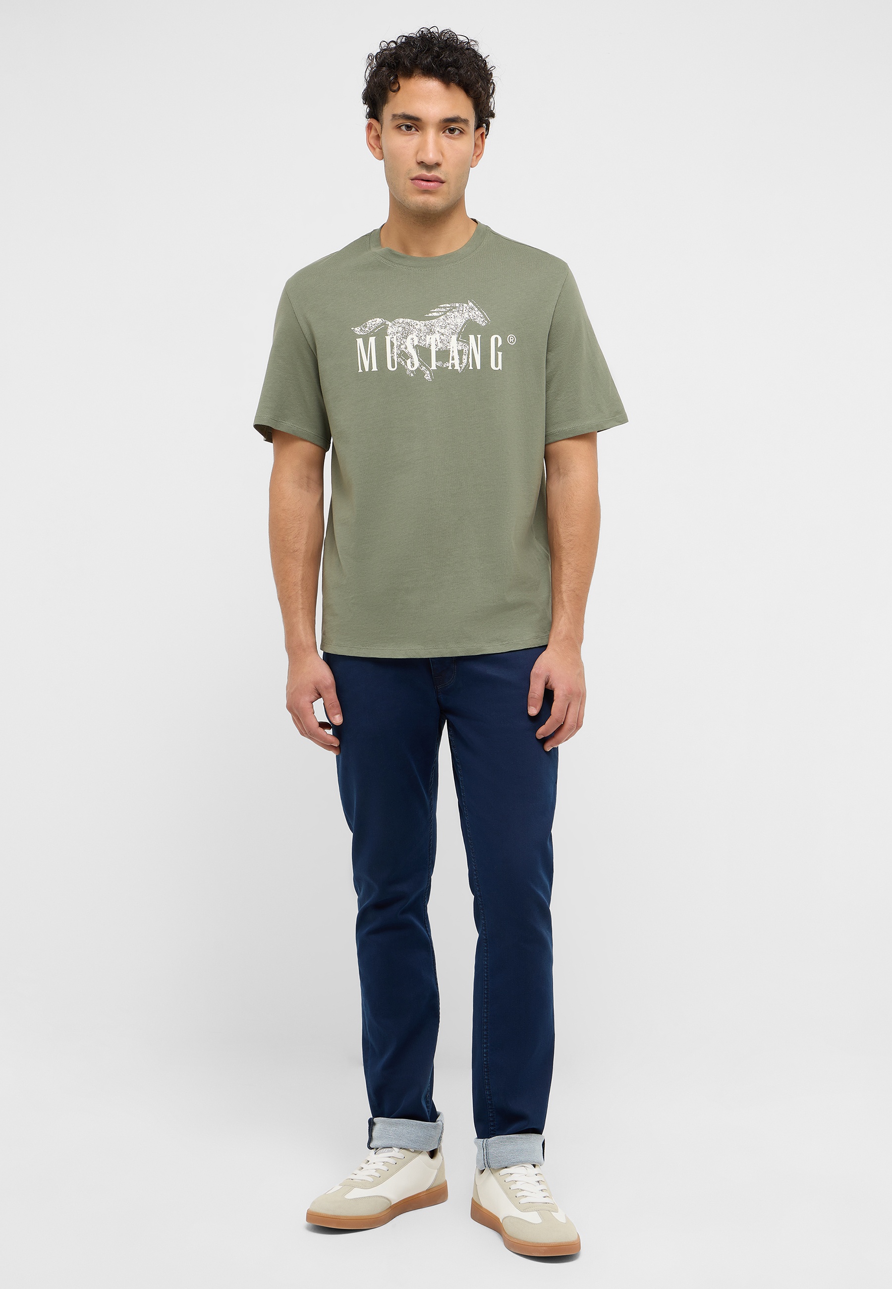 t-shirt, olive, logo, short sleeve, graphic