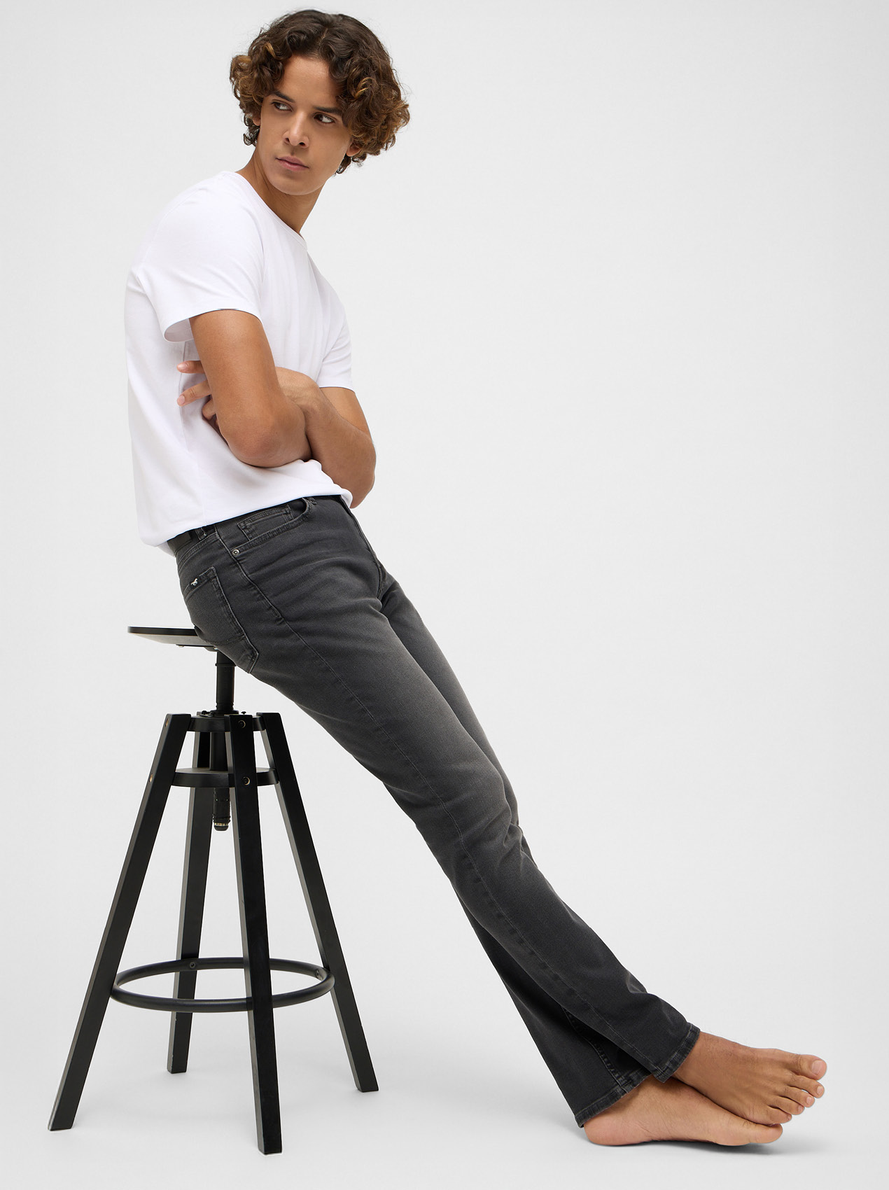 Bekleidung, Hosen, Person, Stativ, Fotografieren