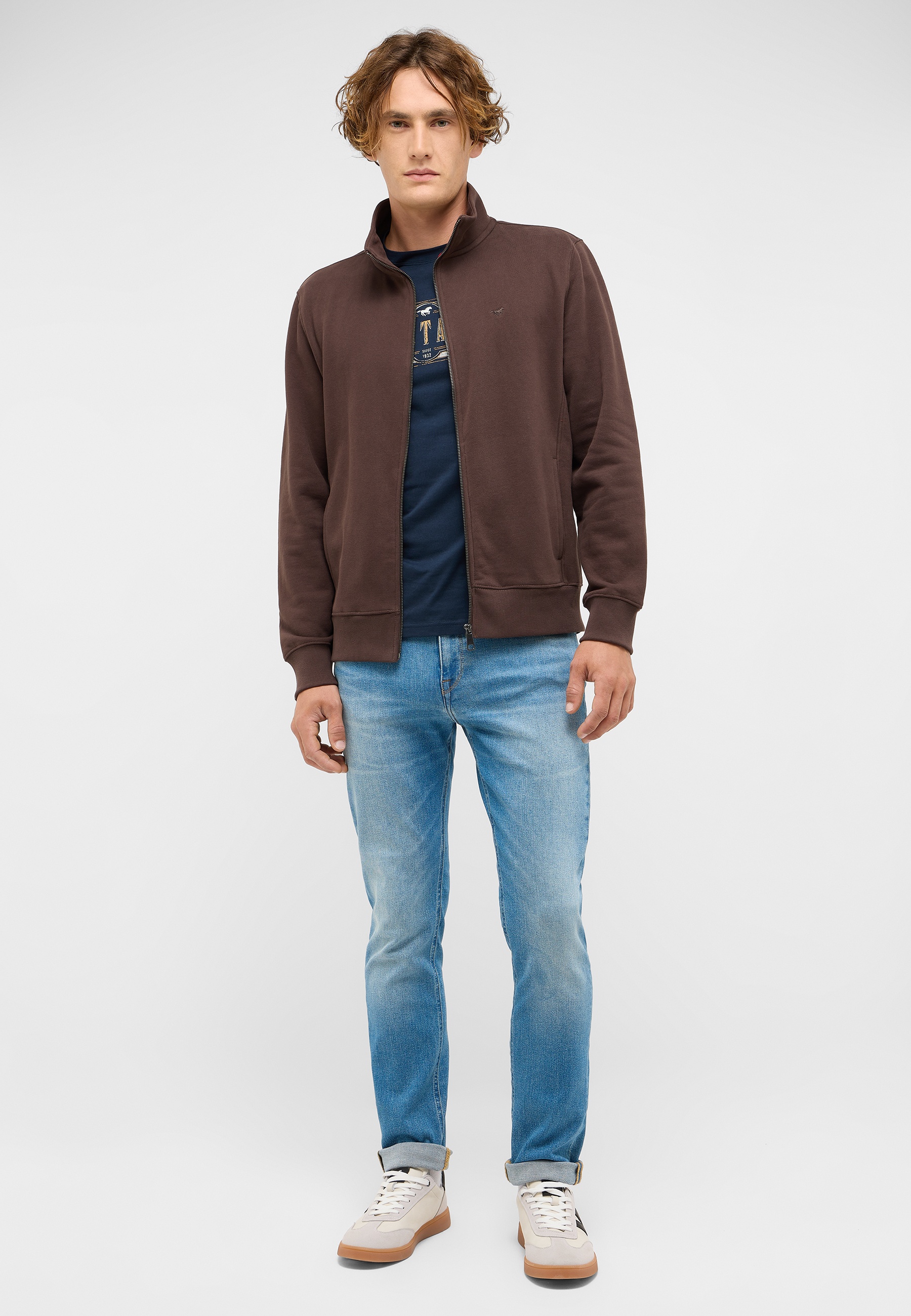 Hosen, Mantel, Pullover, Langarm, Person