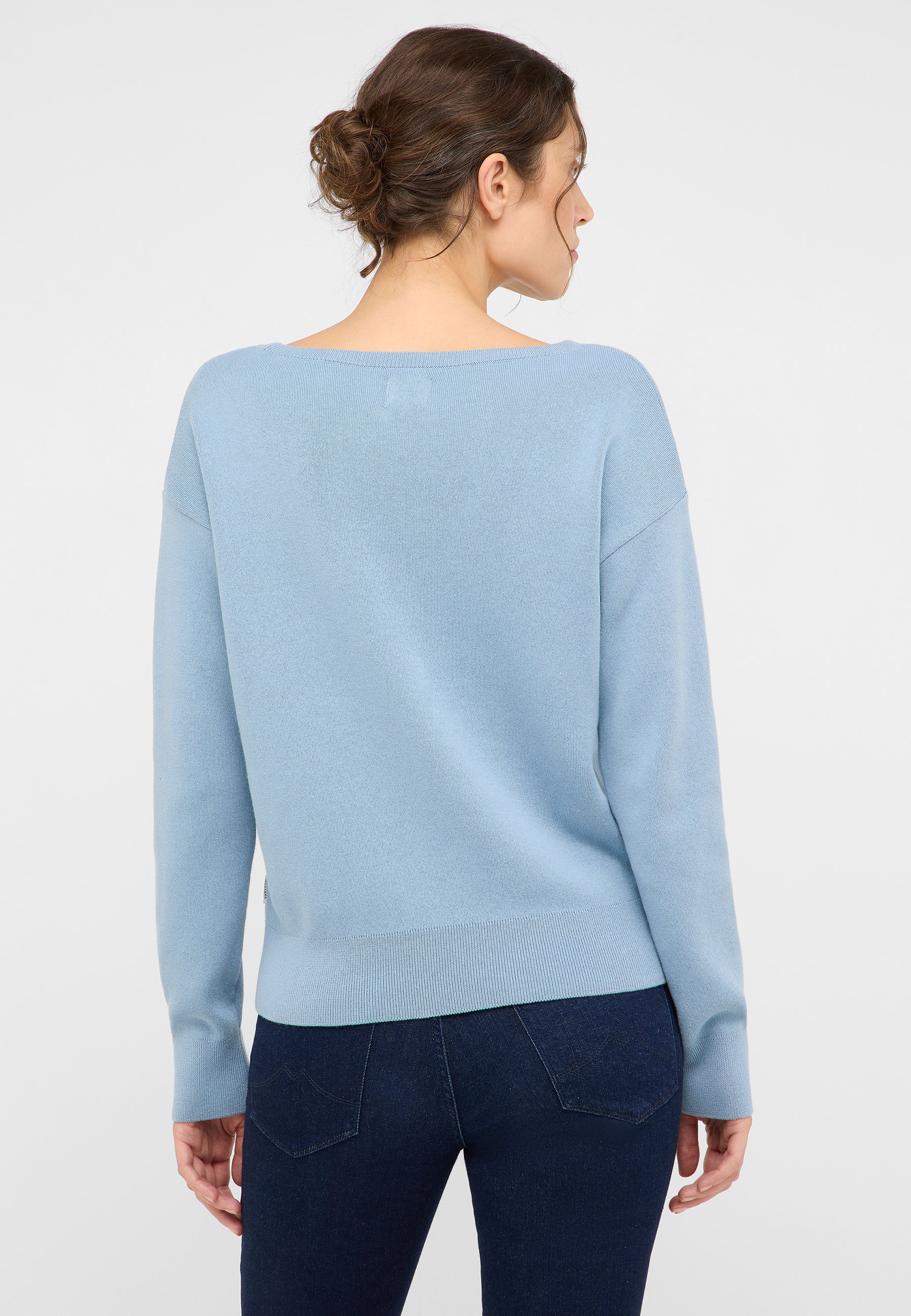 Strickwaren, Pullover, Langarm, Person, Frau