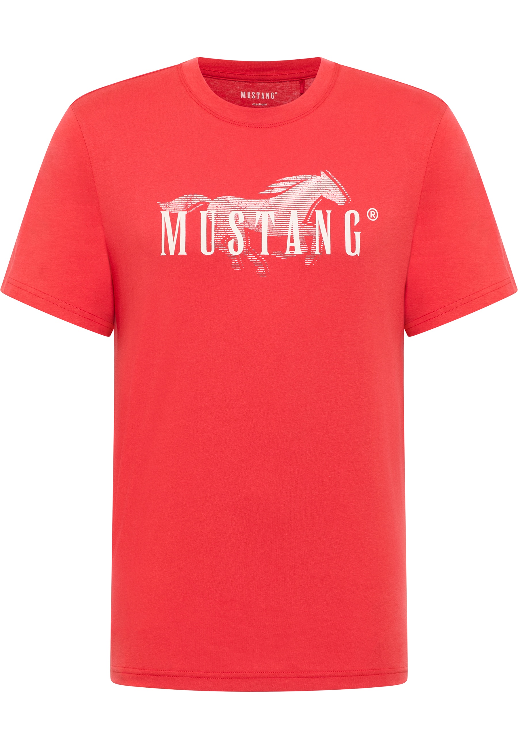 Mustang Herren T-Shirt Style Austin, rot