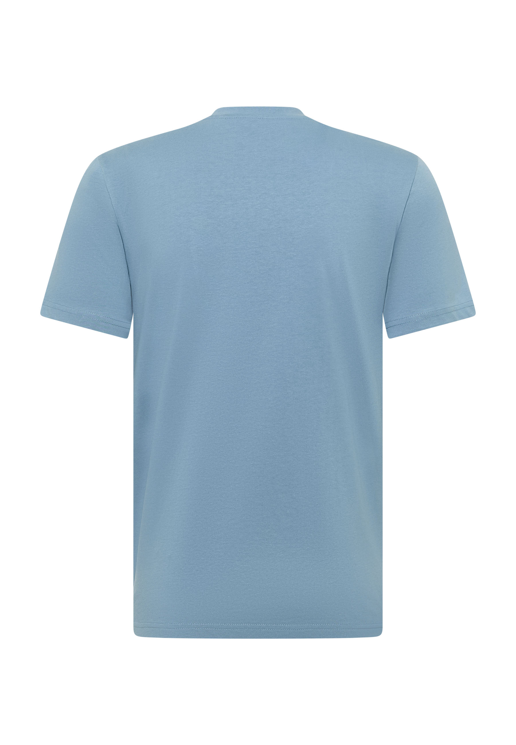 T-shirt, Kurzarm, Uni, Baumwolle, hellblau