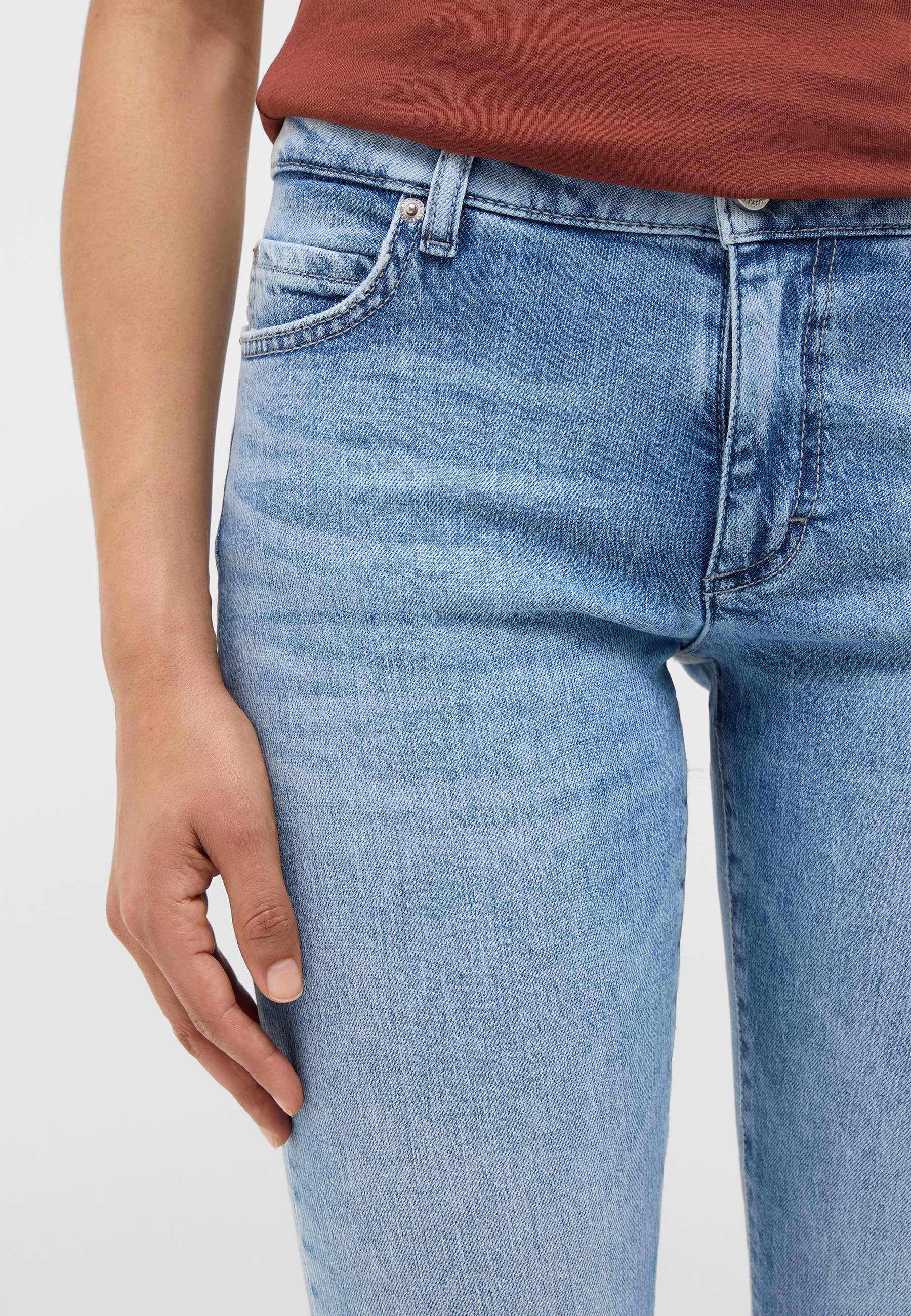 Jeans, Denim, Midnight blue, Straight fit, Lotstretch