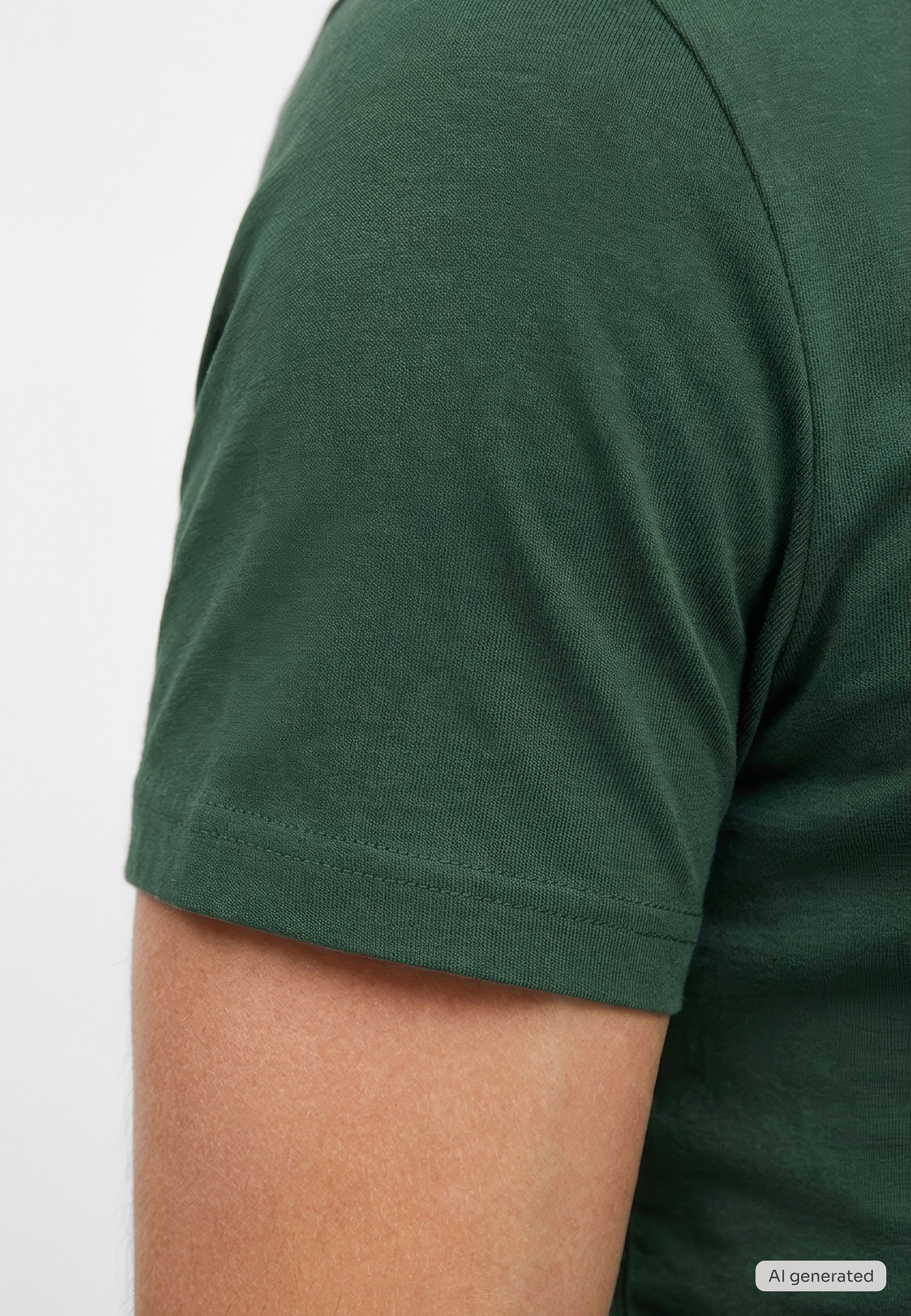 mit feiner Rippstruktur im Slim Fit