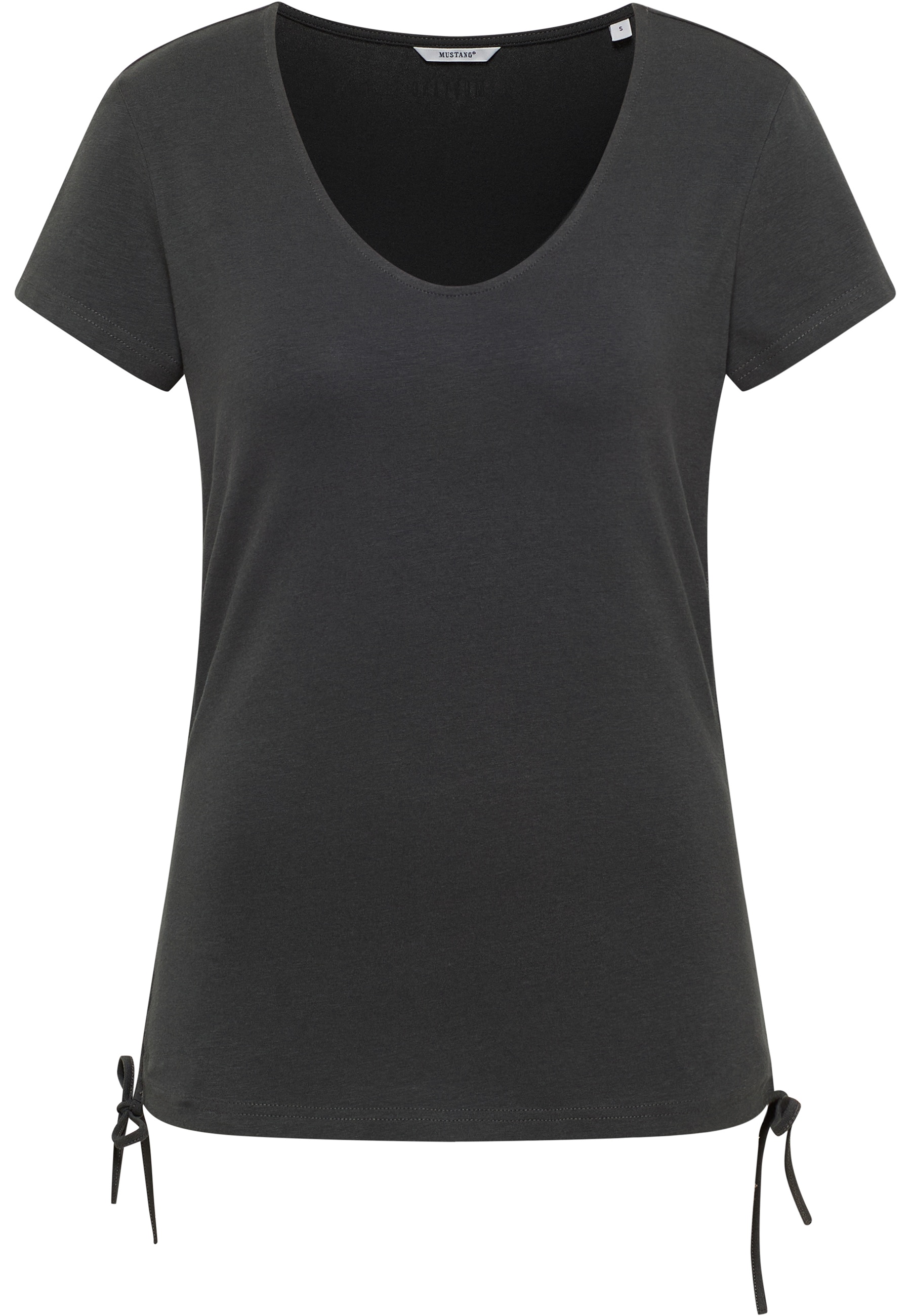 Mustang Damen T-Shirt Style Mexia, schwarz