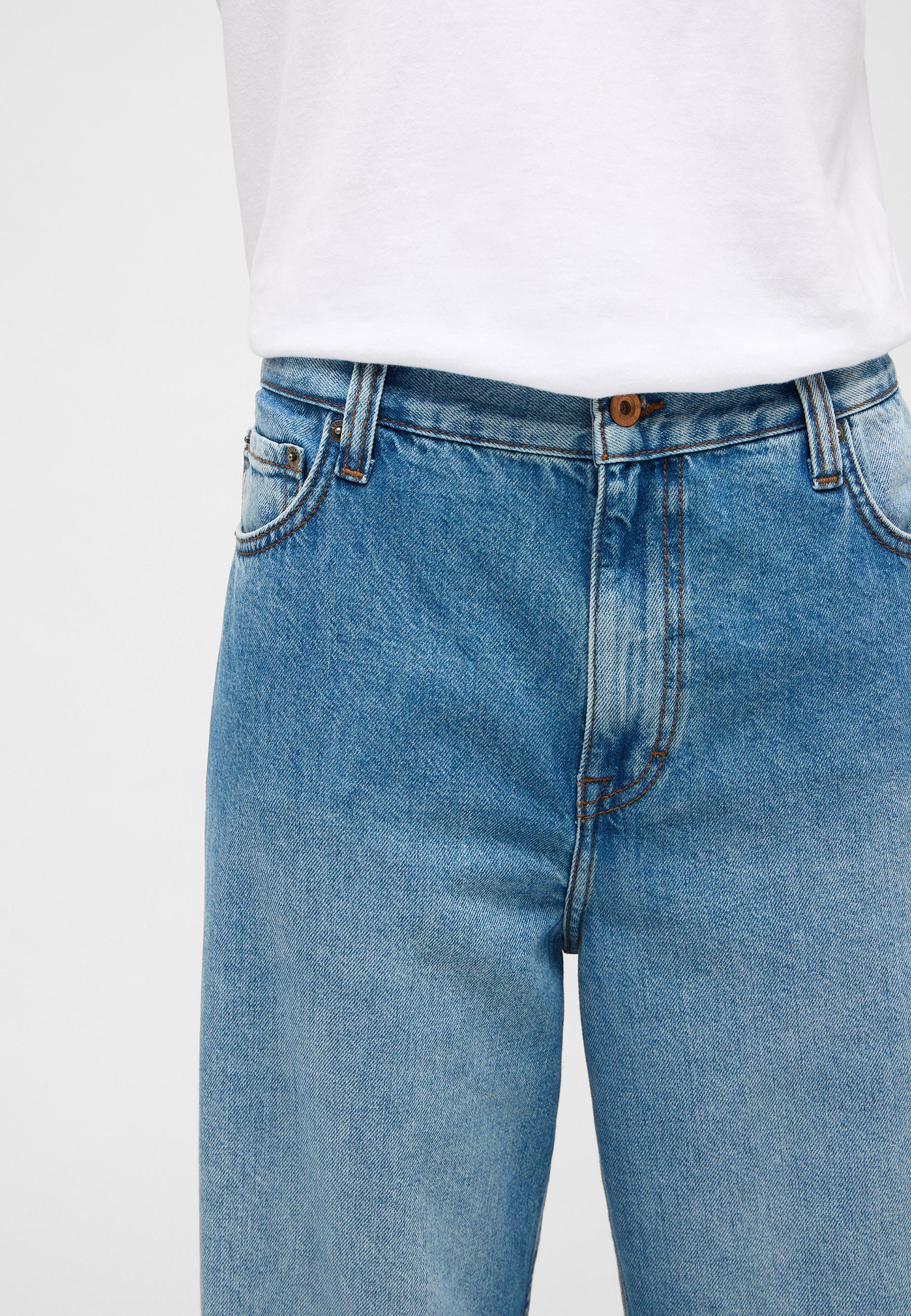 Jeans, Blue jeans, Denim, Taillenjeans, Knopfverschluss