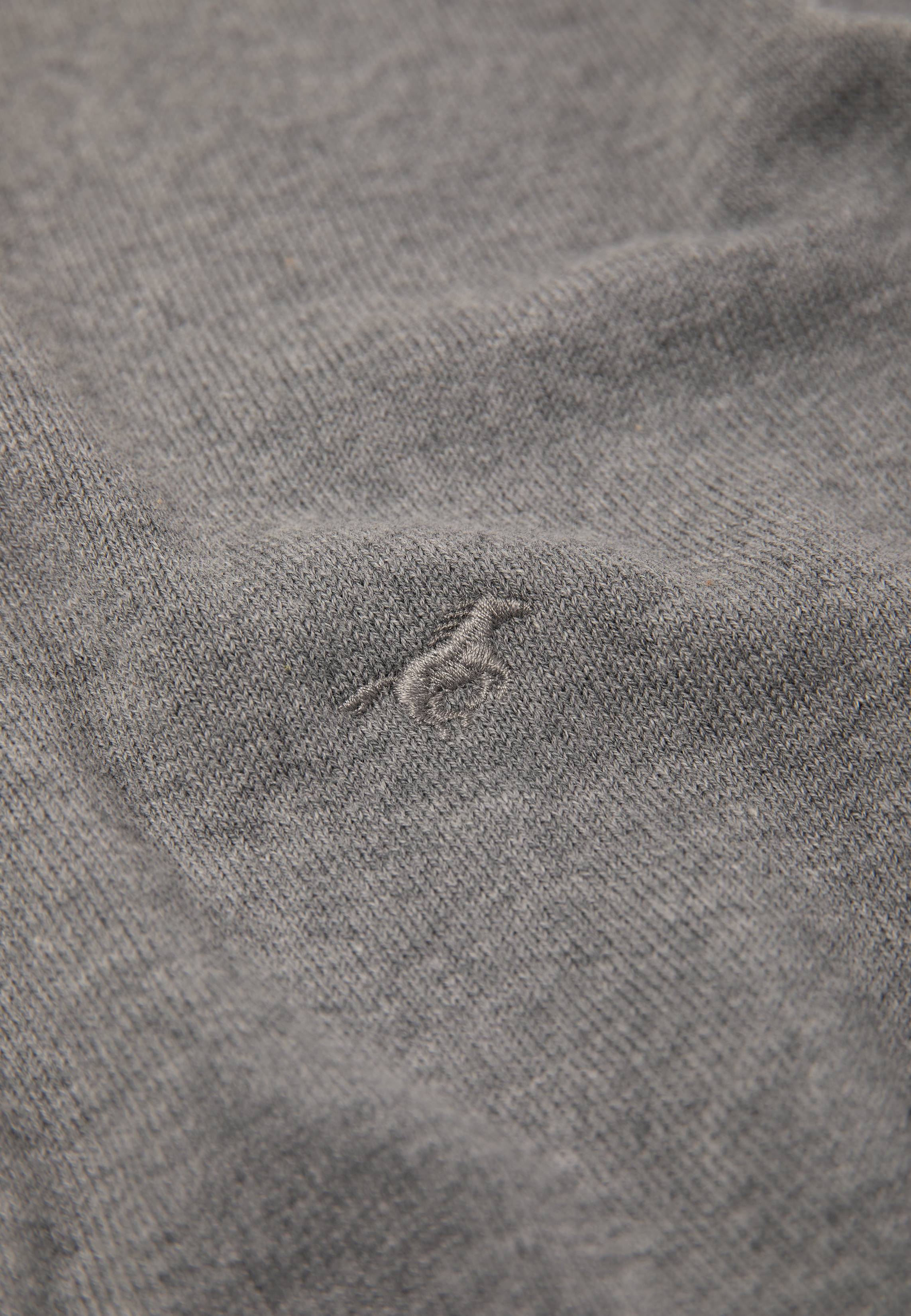 Langarmpullover Basic V-Neck Jumper