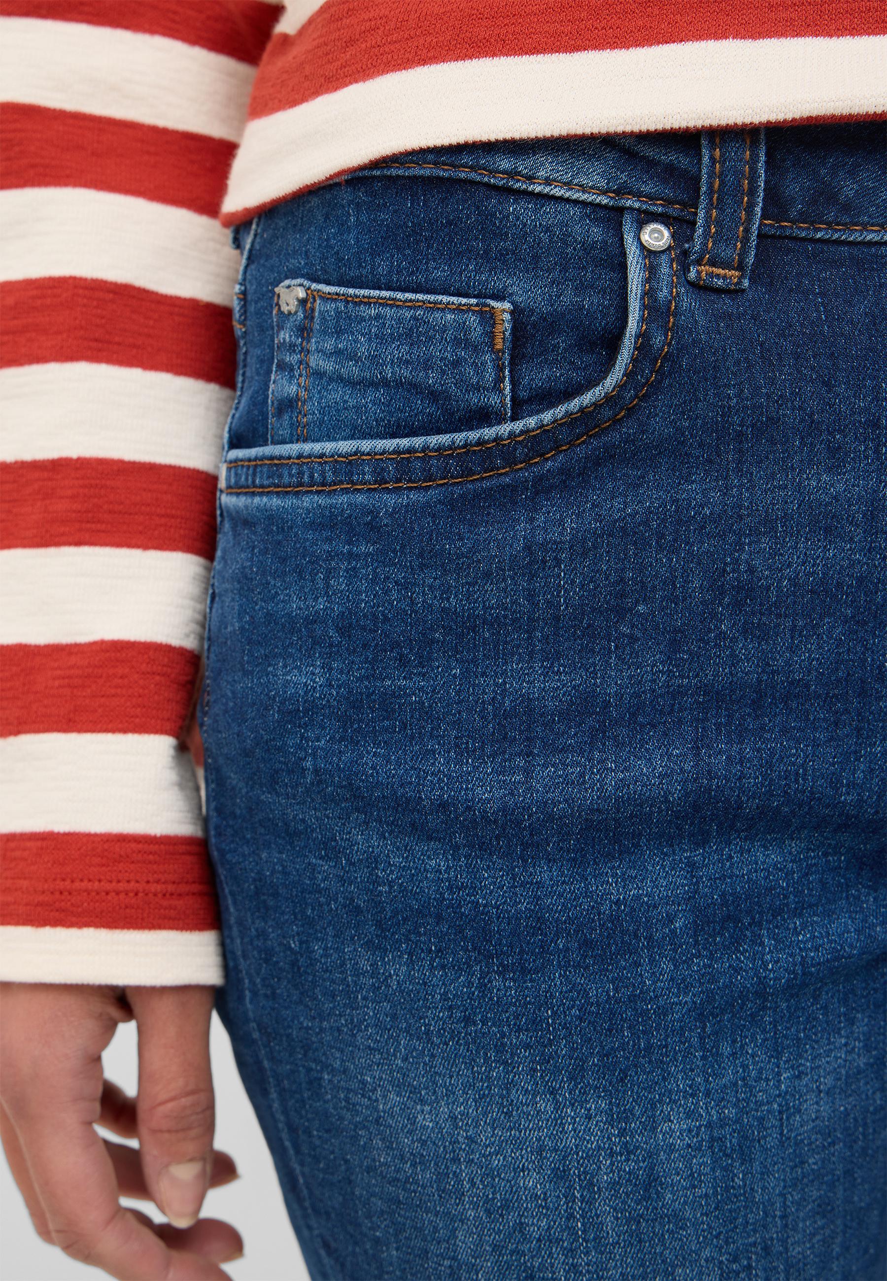 Jeans, Denim, Blau, Fünf-Pocket, Casual