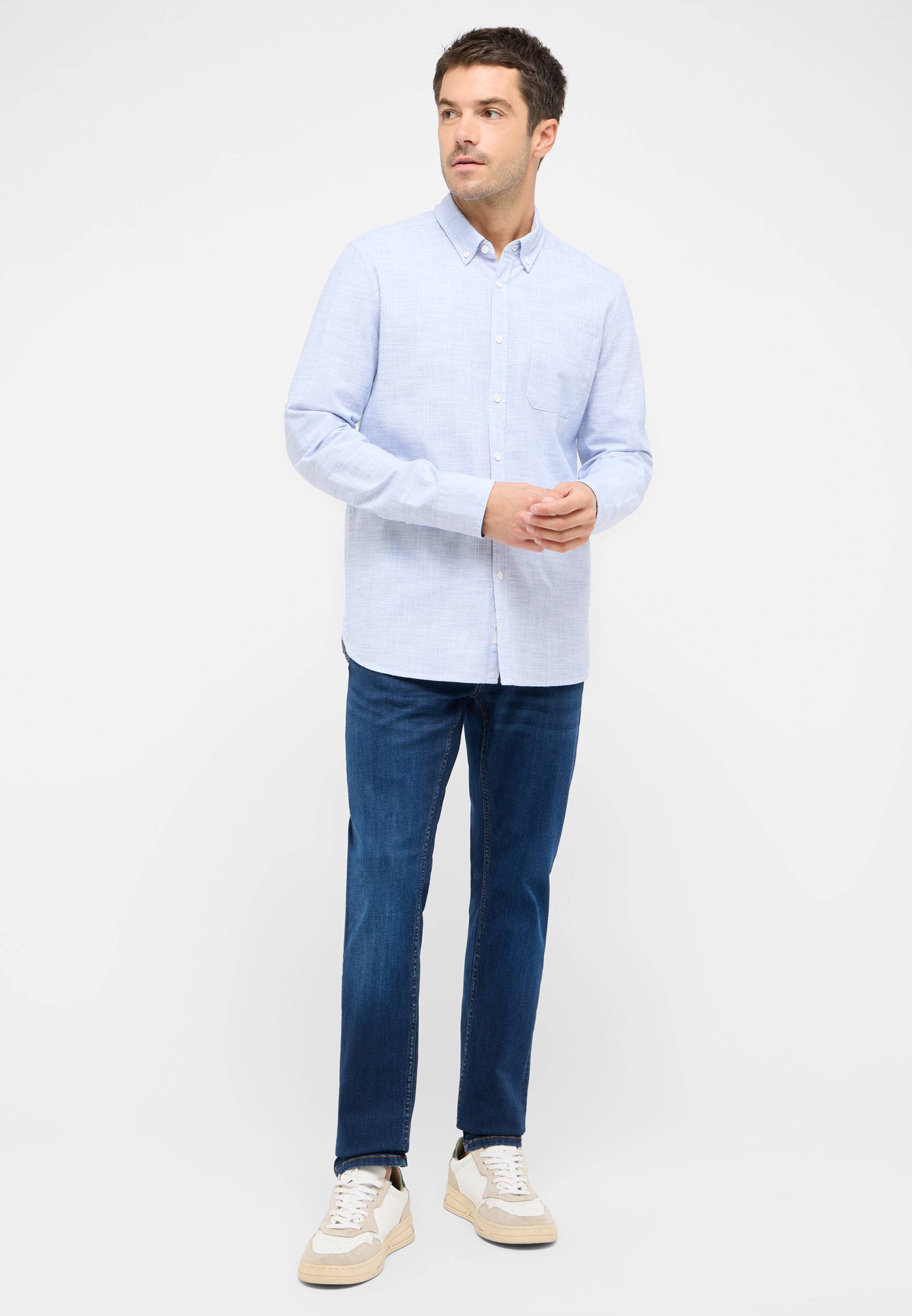 Hemd, Hosen, Person, Stehend, Mann