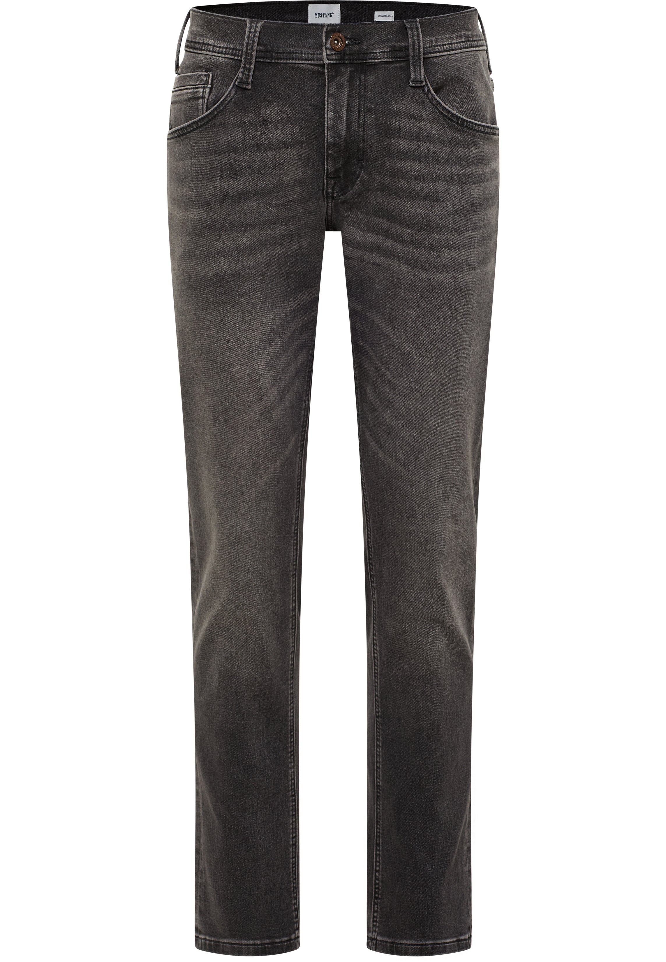 Mustang Herren Jeans Style Oregon Slim K, schwarz mittel