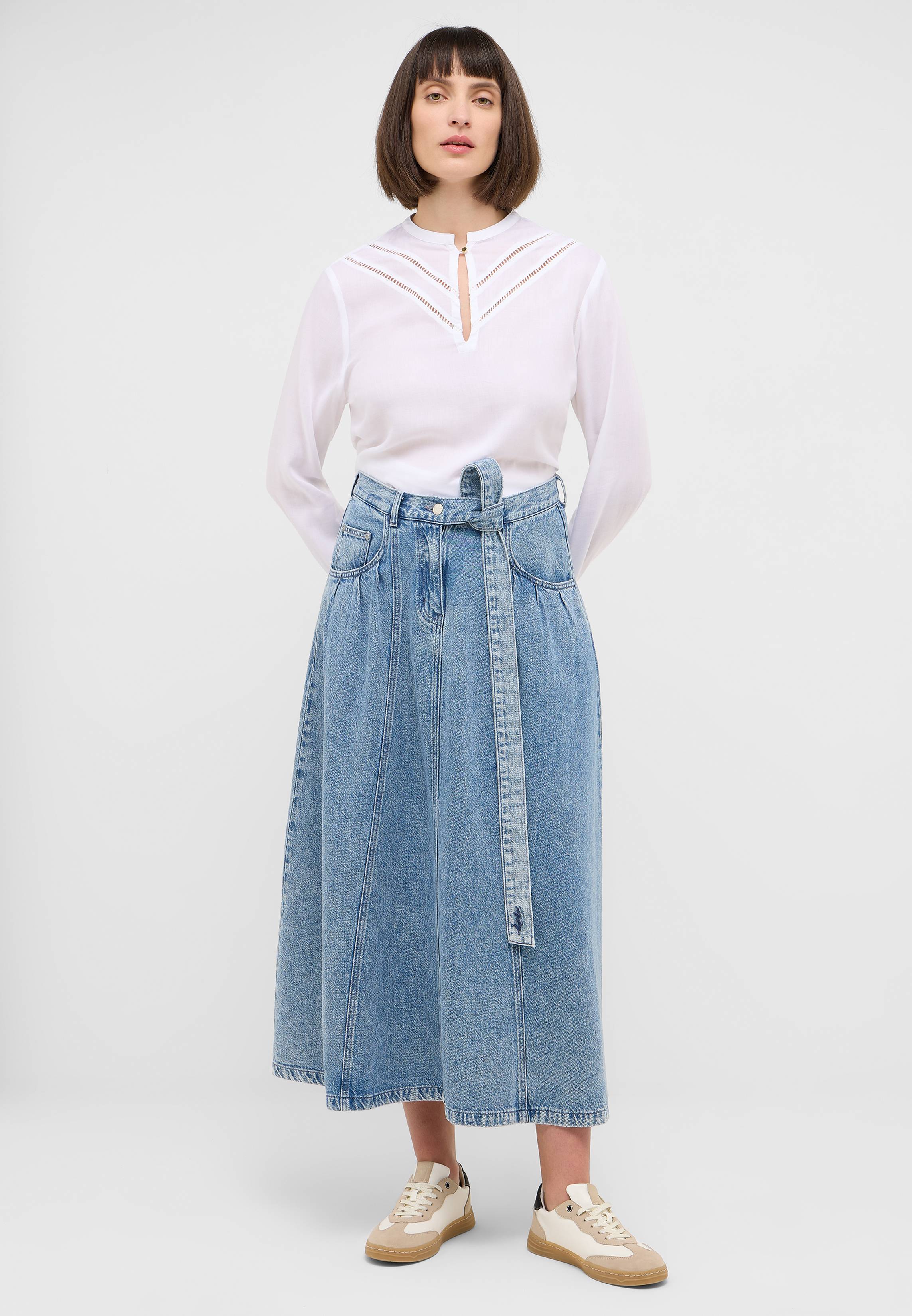 Bekleidung, Hosen, Rock, Jeans, Person