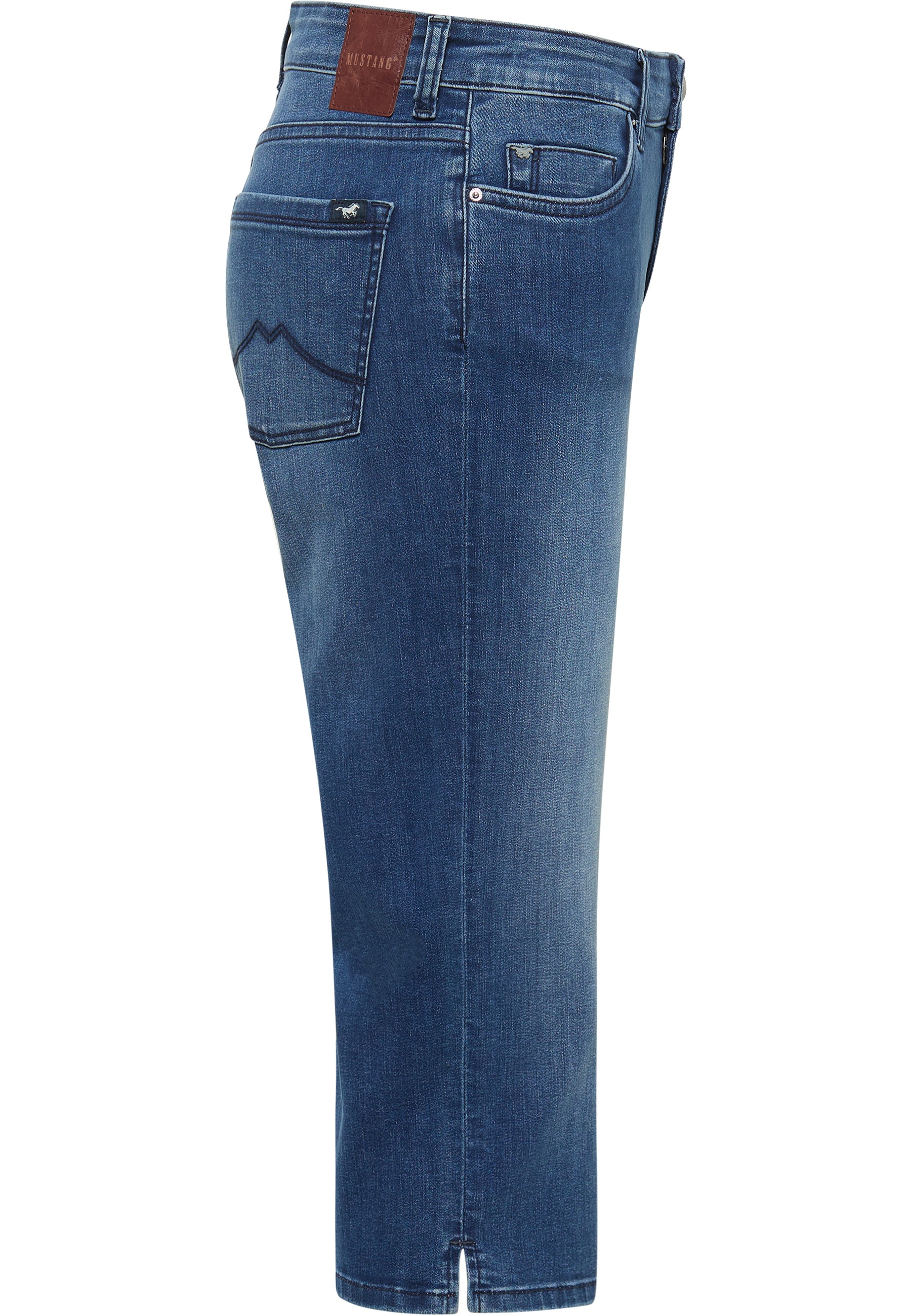Jeans, Denim, Hose, Rückseite, Gerade Passform