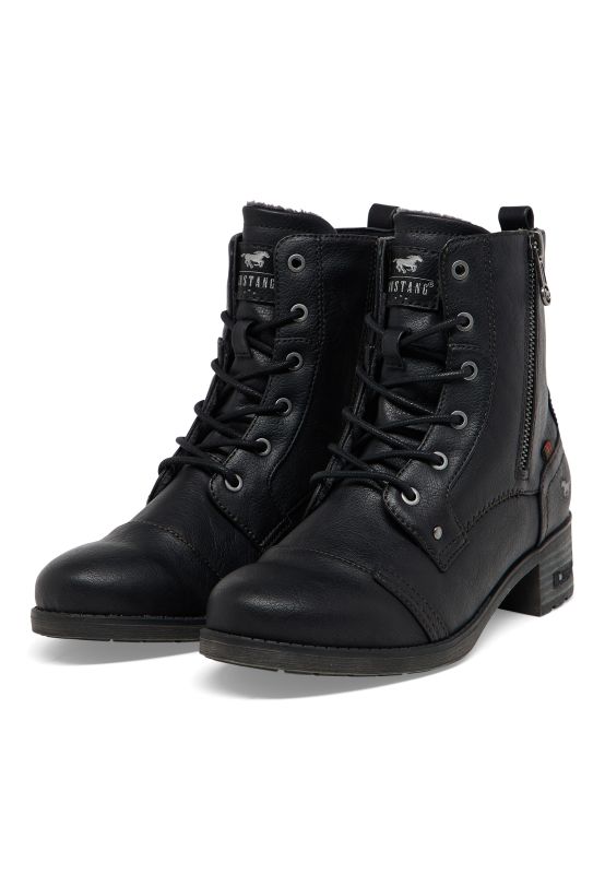 Mustang Stiefel Damen Schwarz