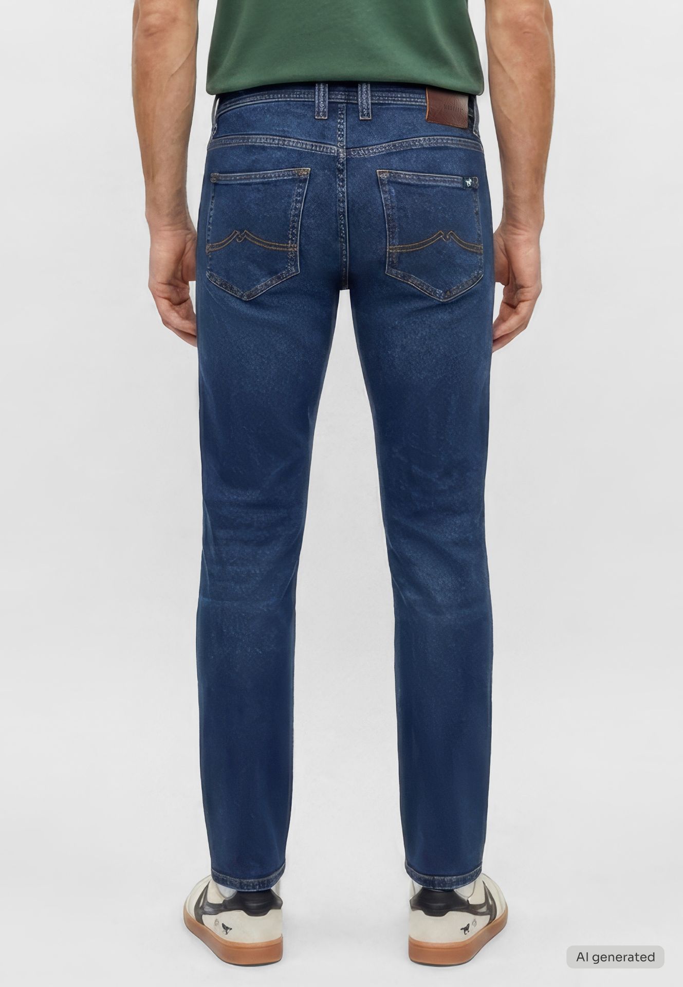 mit Slim Fit und Low Rise - blau | Mustang